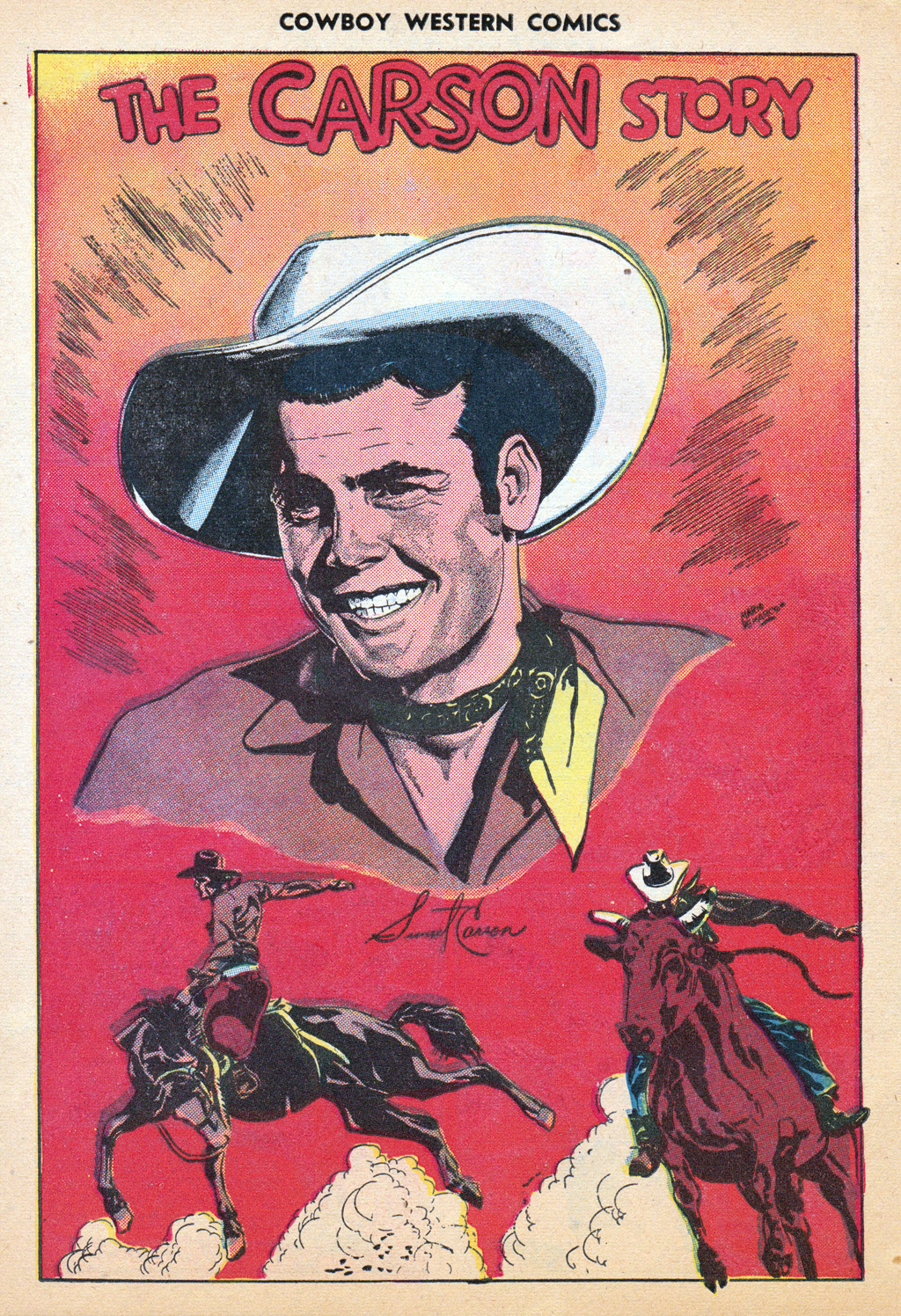 Read online Cowboy Western Comics (1948) comic -  Issue #29 - 30