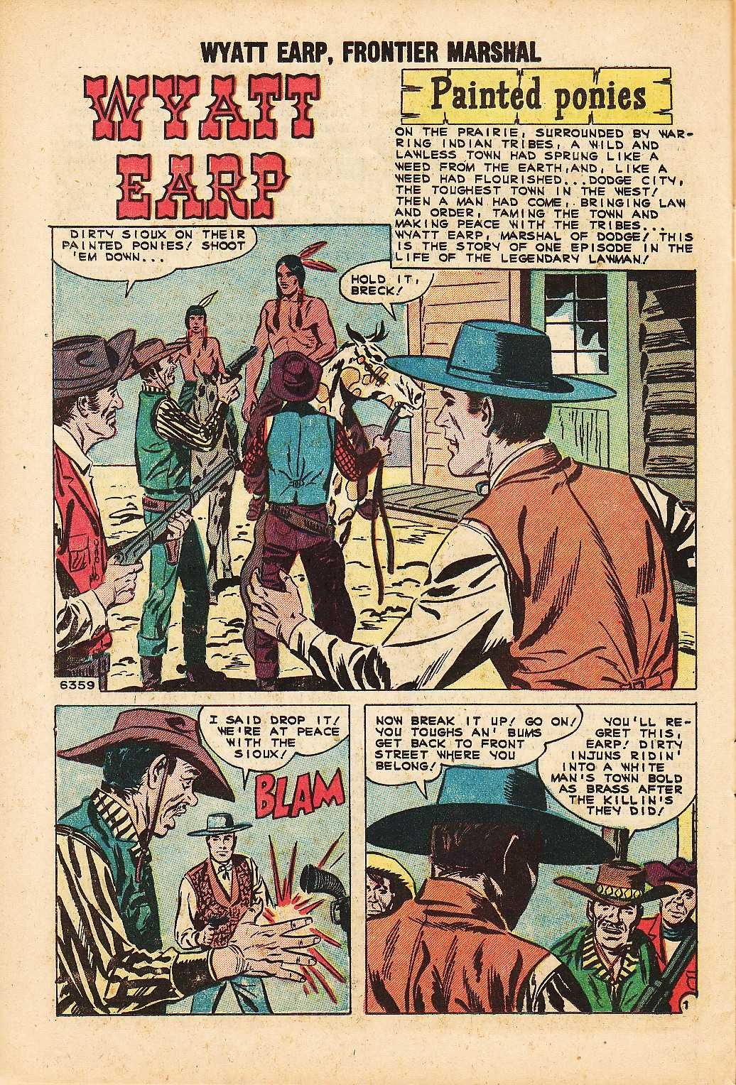 Read online Wyatt Earp Frontier Marshal comic -  Issue #35 - 26