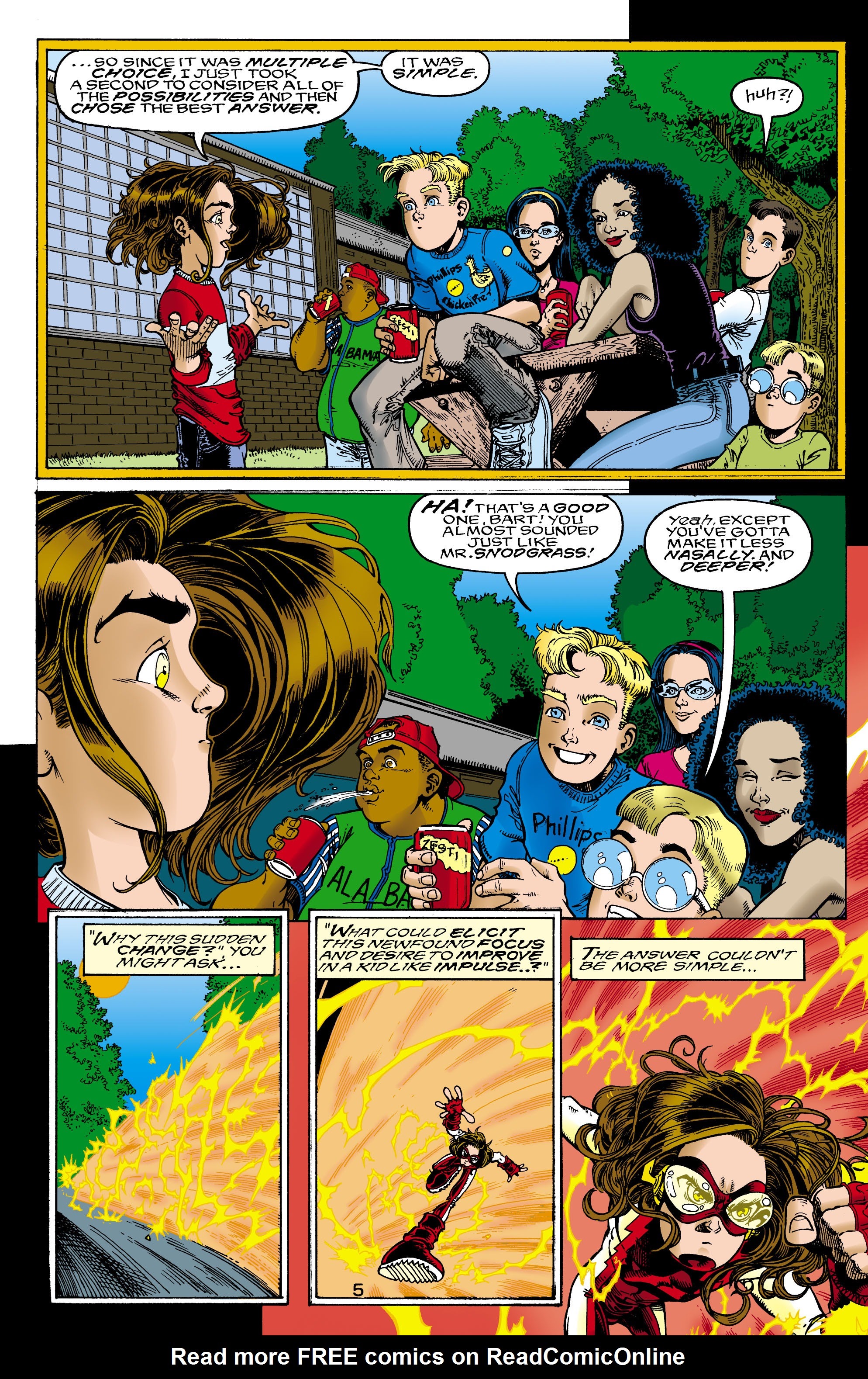 Read online Impulse (1995) comic -  Issue #63 - 6