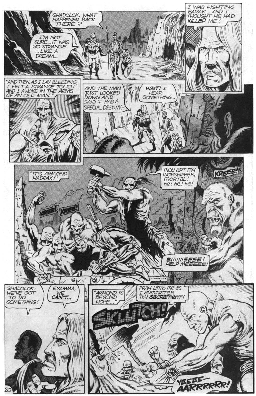 Read online Adventurers (1988) comic -  Issue #5 - 21