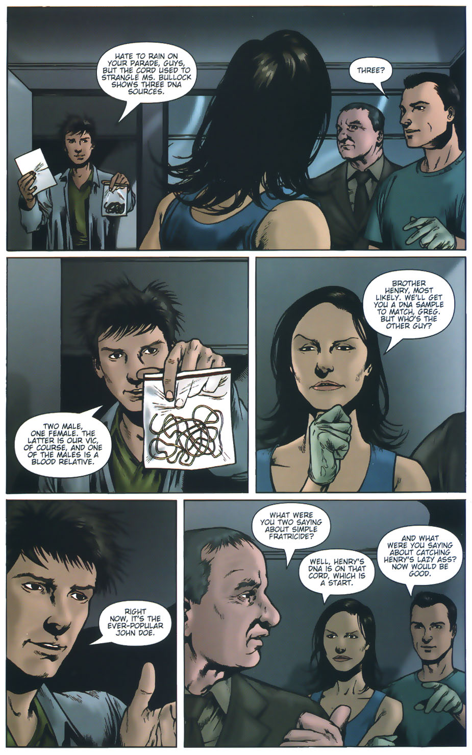 Read online CSI: Crime Scene Investigation comic -  Issue #3 - 11