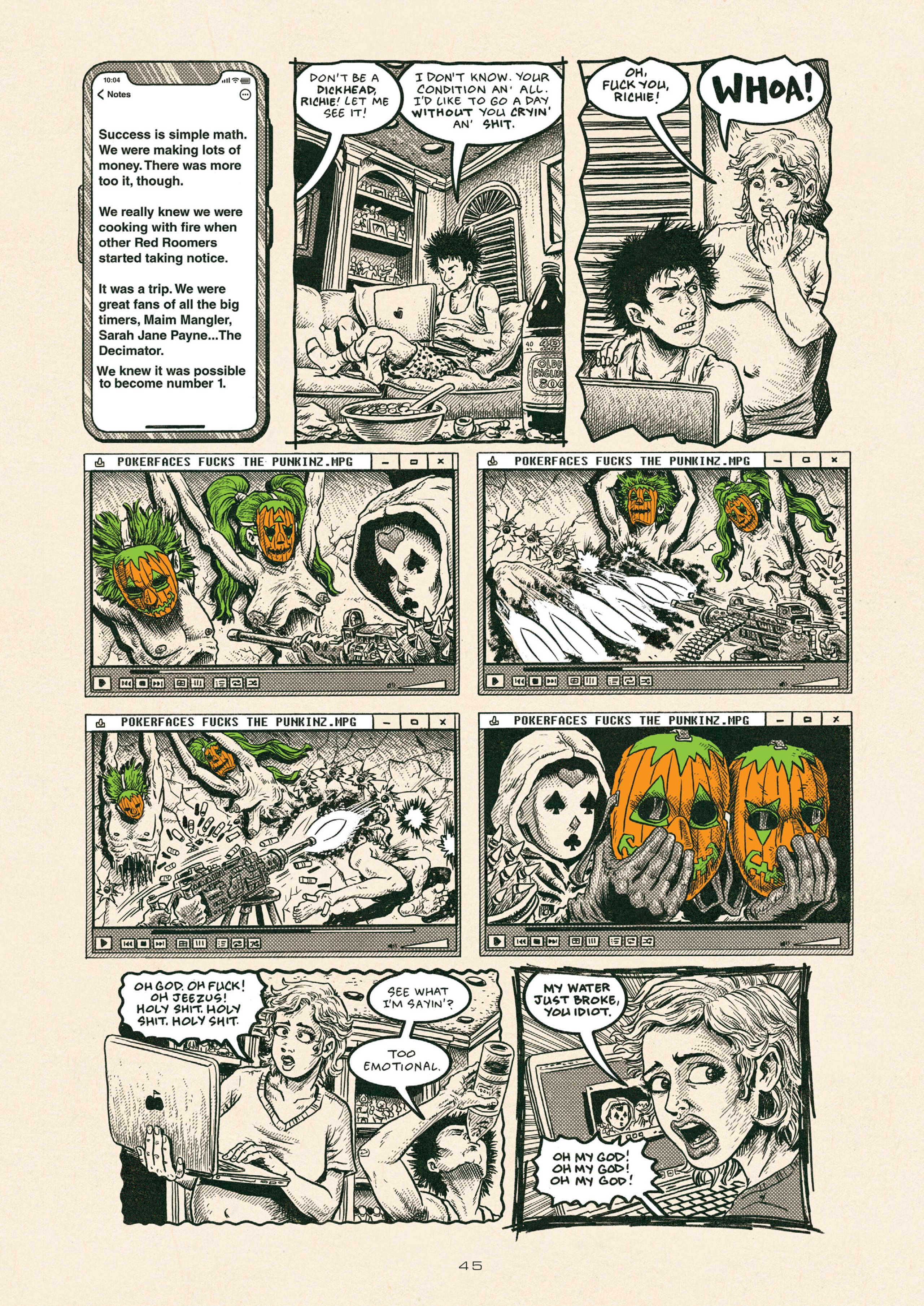 Read online Red Room: Trigger Warnings comic -  Issue # TPB - 55