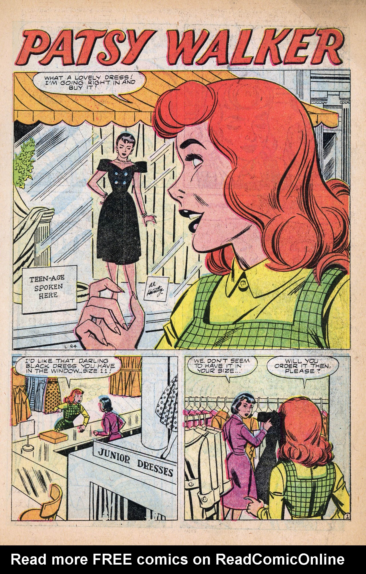 Read online Patsy Walker comic -  Issue #68 - 3