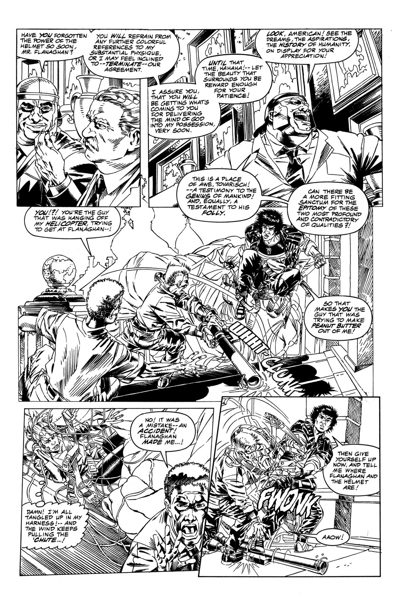 Read online Jackie Chan's Spartan X: Hell Bent Hero For Hire comic -  Issue #2 - 17
