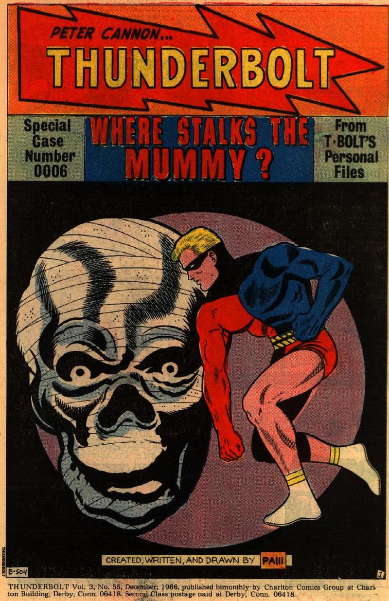 Read online Thunderbolt comic -  Issue #55 - 2