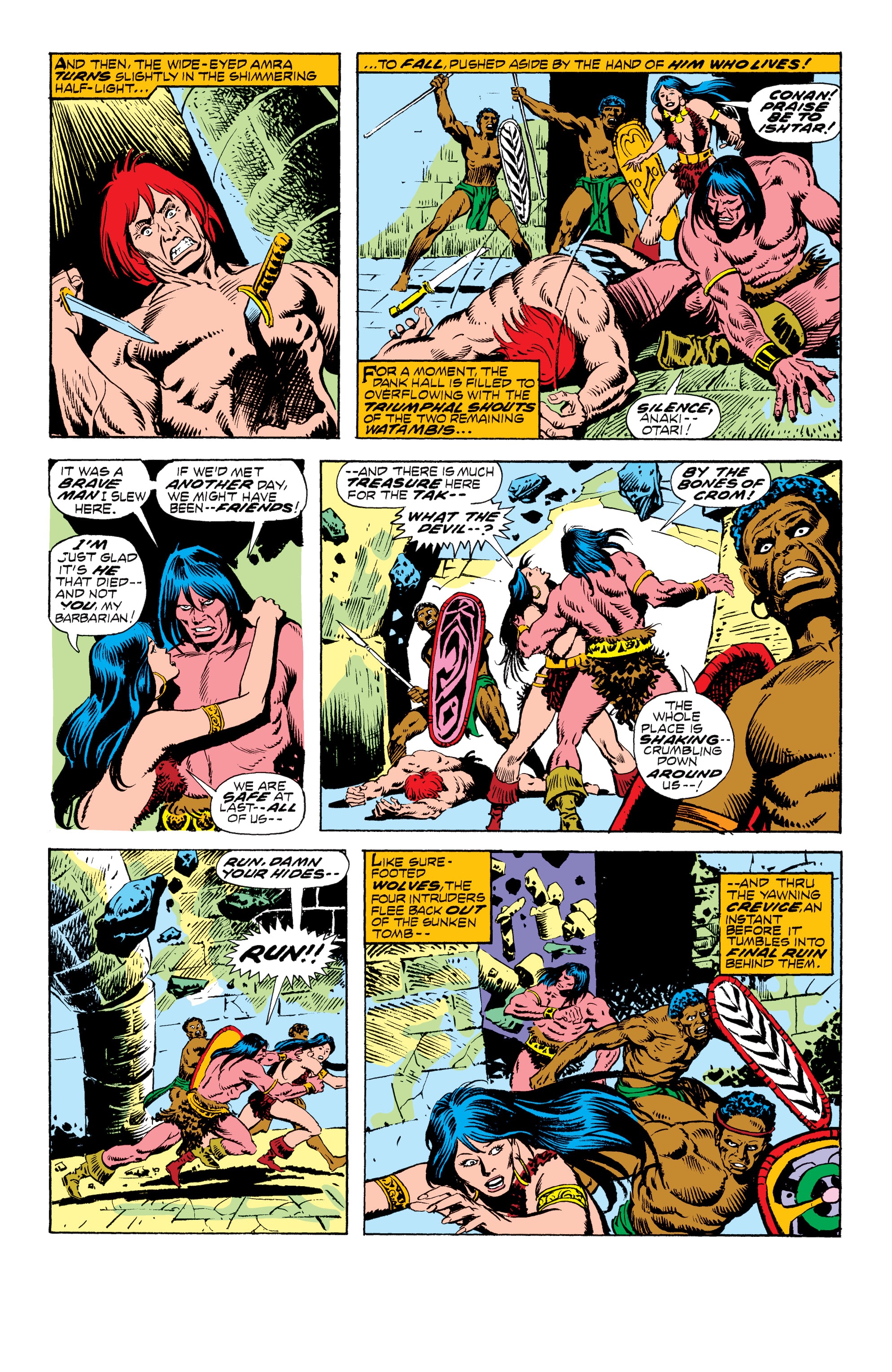 Read online Conan the Barbarian Epic Collection: The Original Marvel Years - Of Once and Future Kings comic -  Issue # TPB (Part 1) - 75