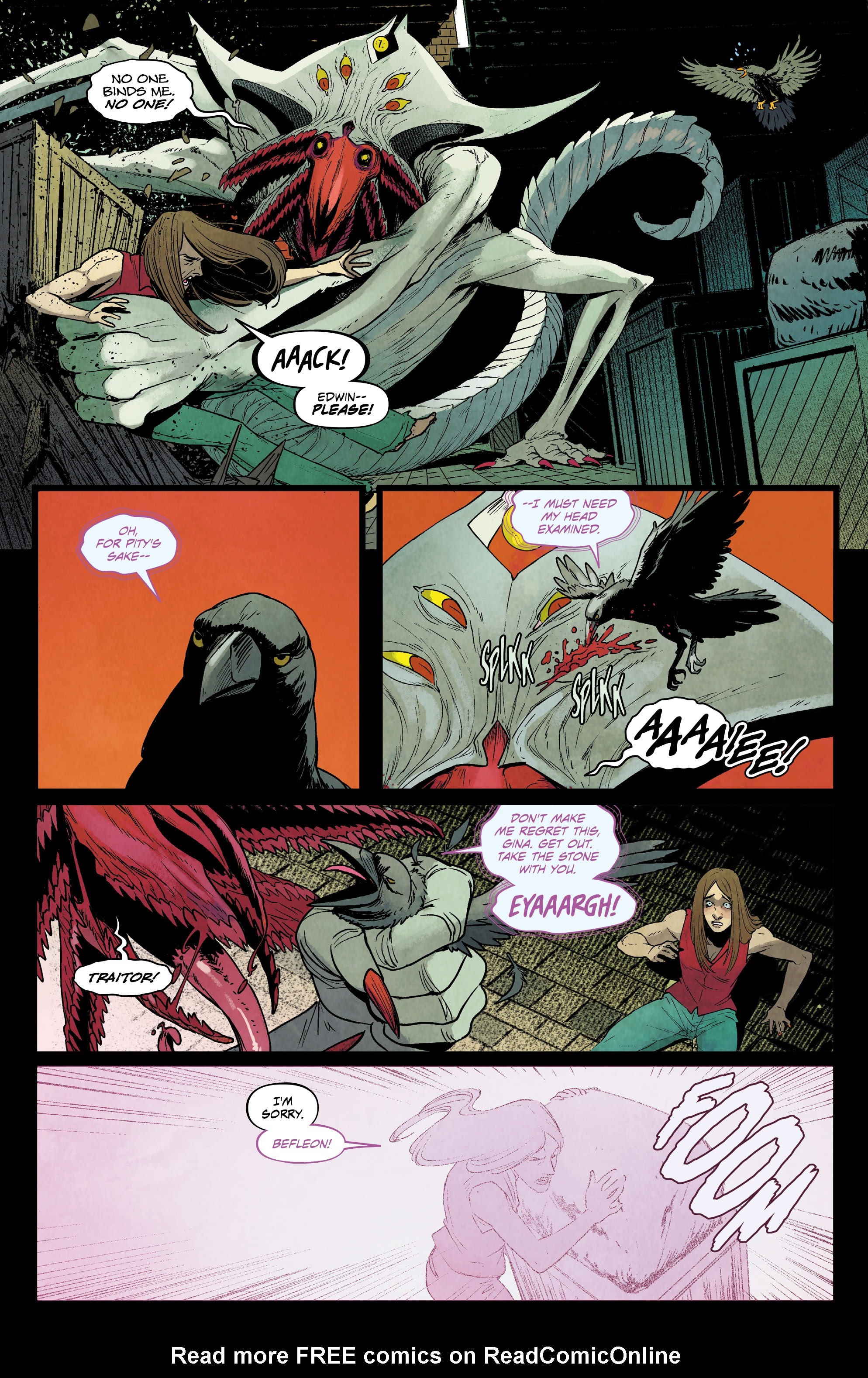 Read online Shadow Service comic -  Issue #8 - 18
