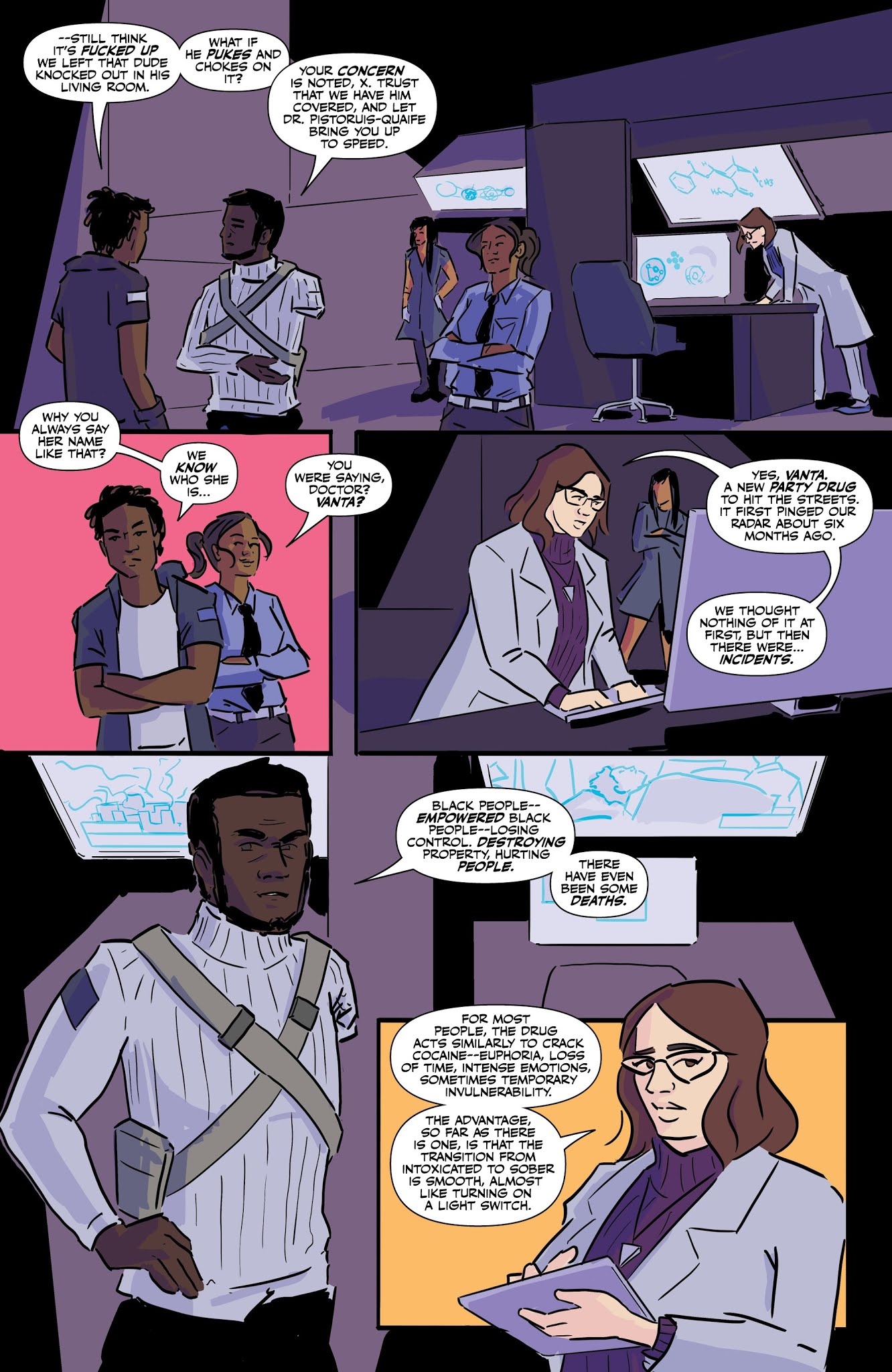 Read online Black (AF): Devil's Dye comic -  Issue #1 - 14