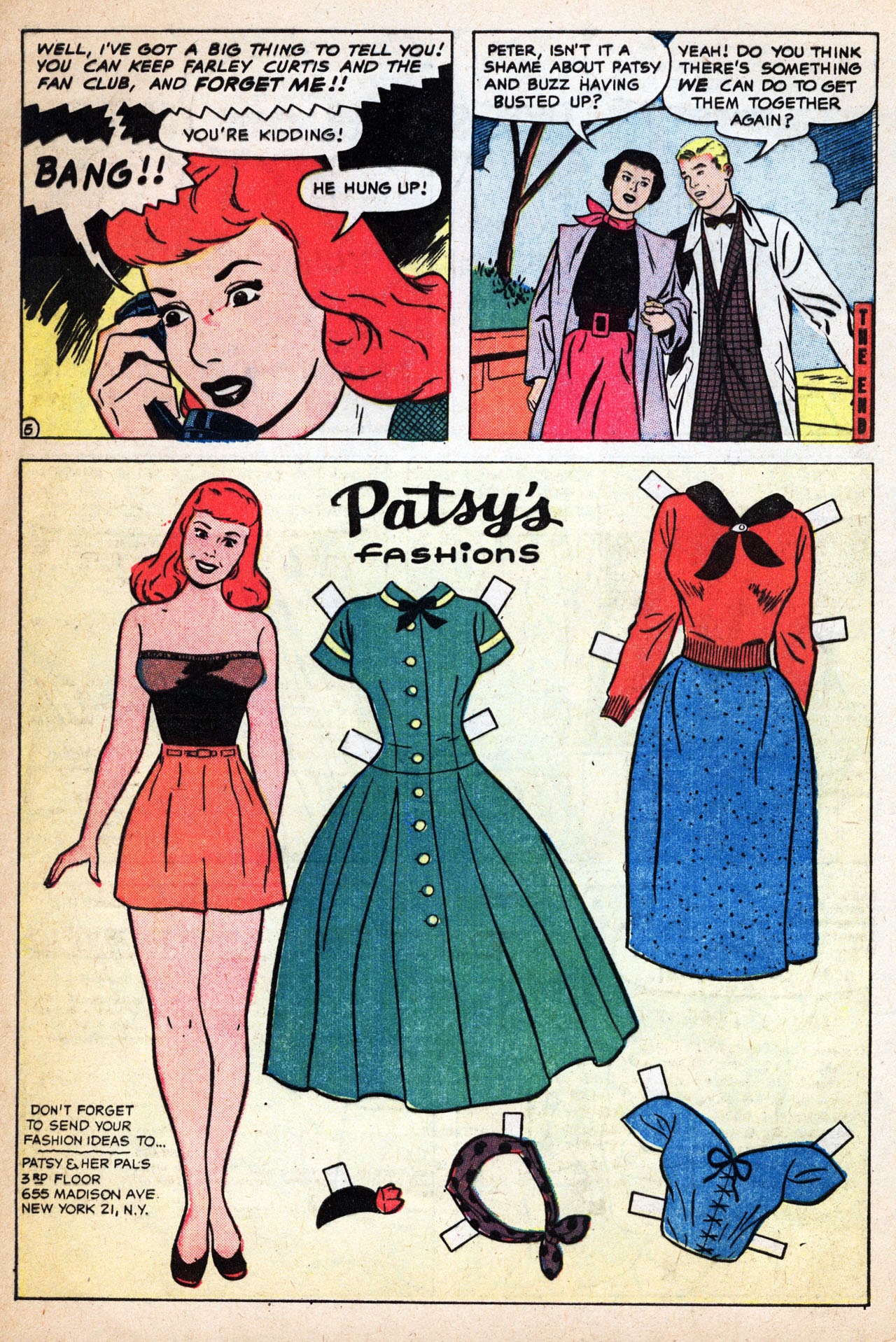 Read online Patsy and her Pals comic -  Issue #28 - 32