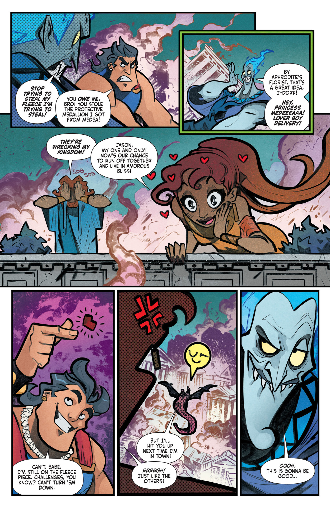 Read online Disney Villains: Hades comic -  Issue #4 - 20