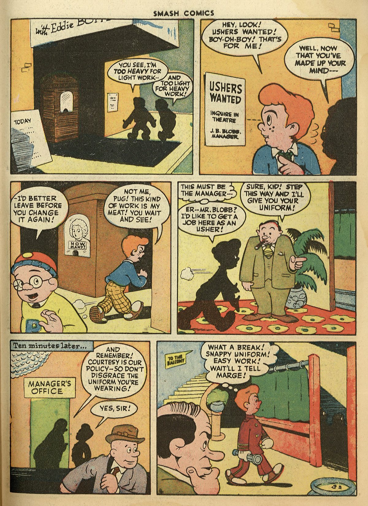 Read online Smash Comics comic -  Issue #66 - 47