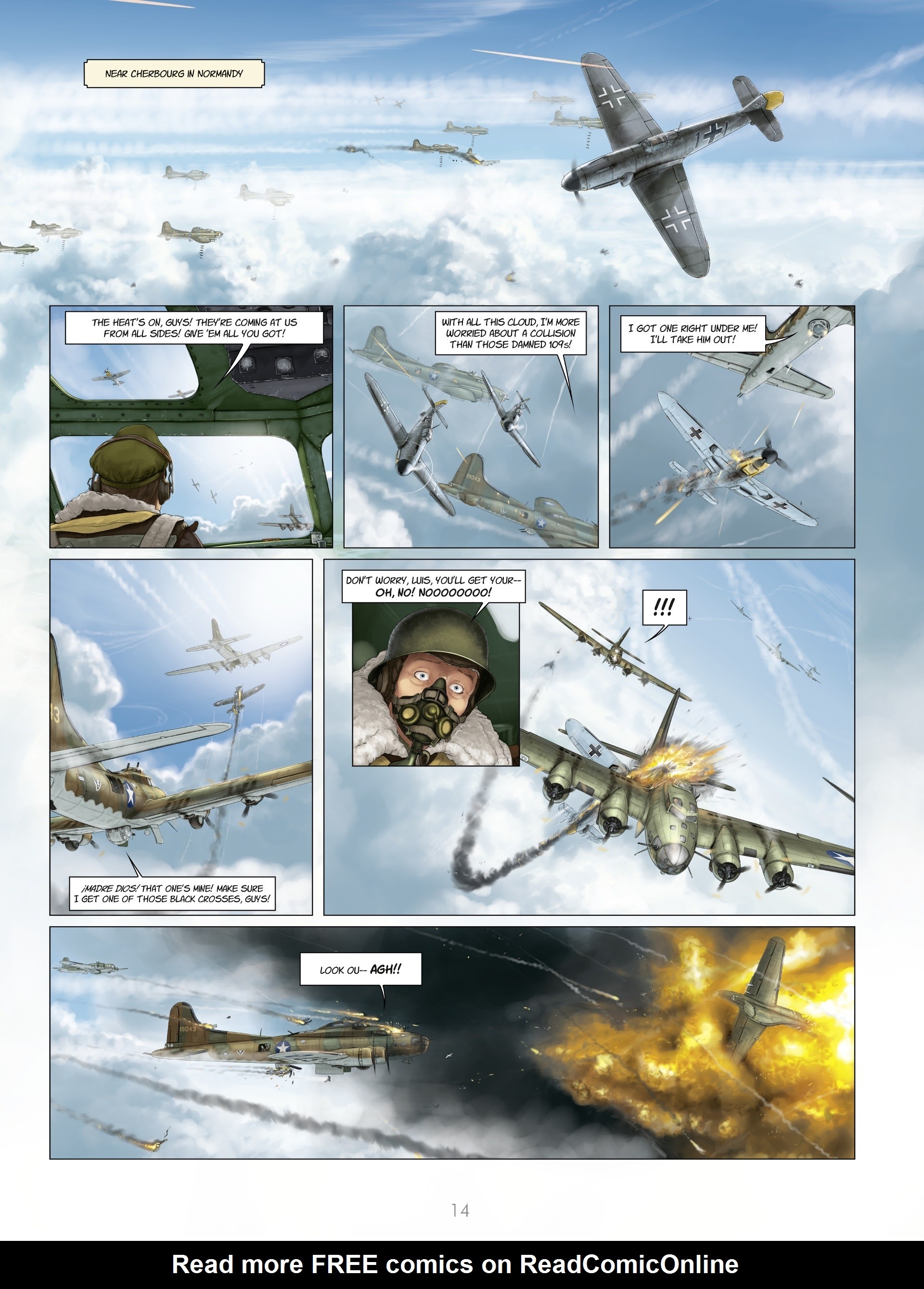 Read online Wings of War Eagle comic -  Issue #2 - 16