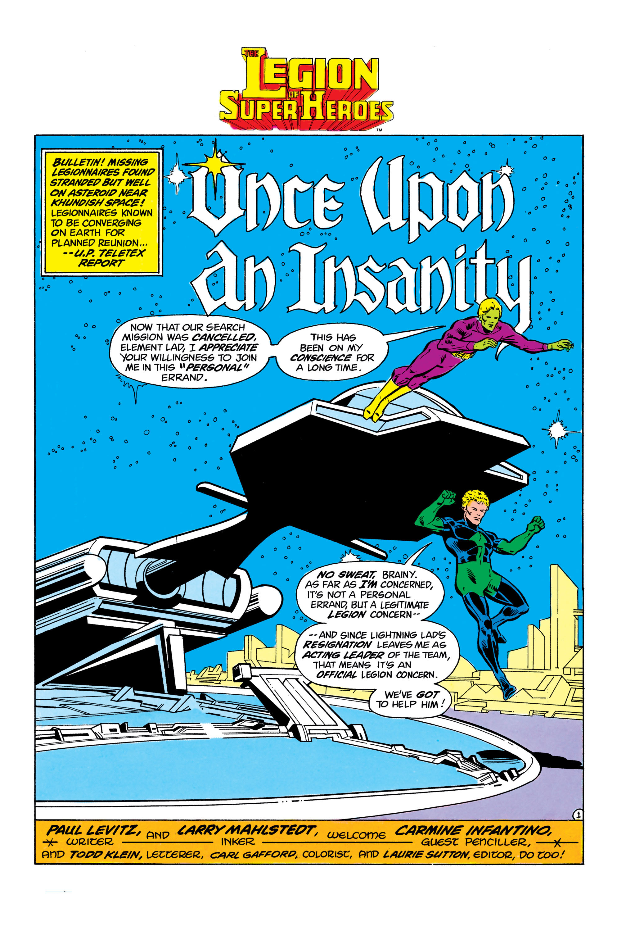 Read online Legion of Super-Heroes (1980) comic -  Issue #289 - 19