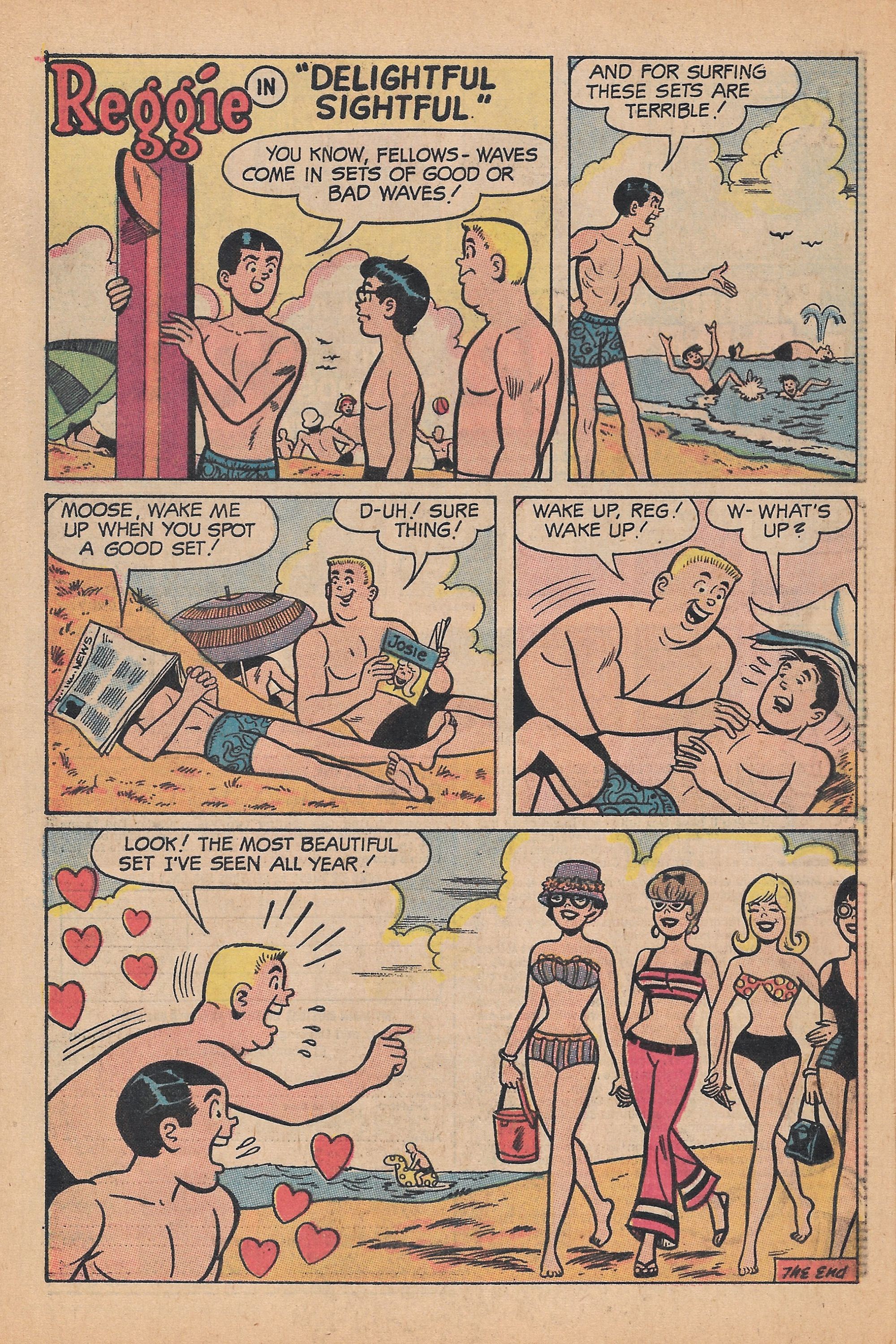 Read online Reggie's Wise Guy Jokes comic -  Issue #15 - 60