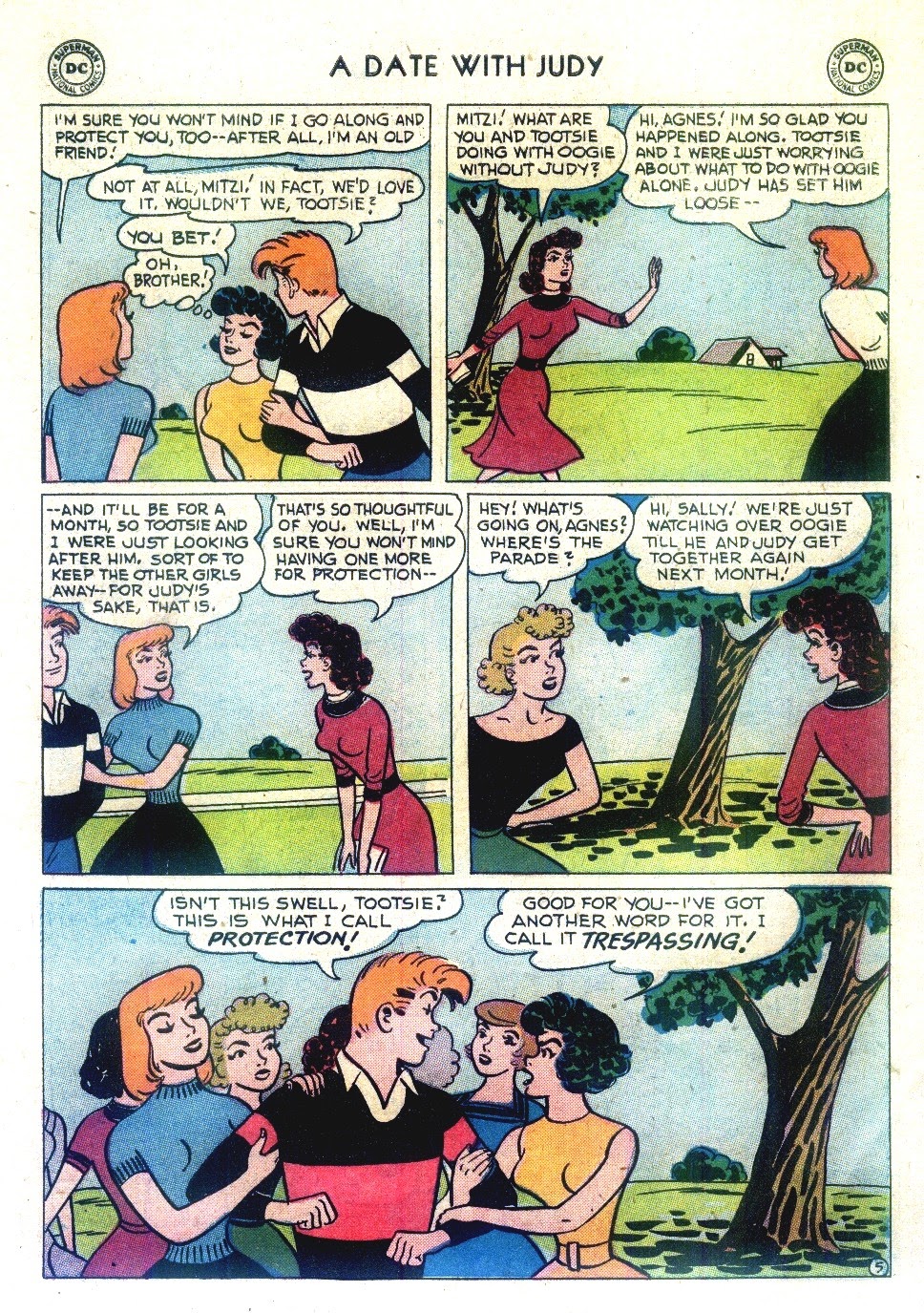Read online A Date with Judy comic -  Issue #63 - 7