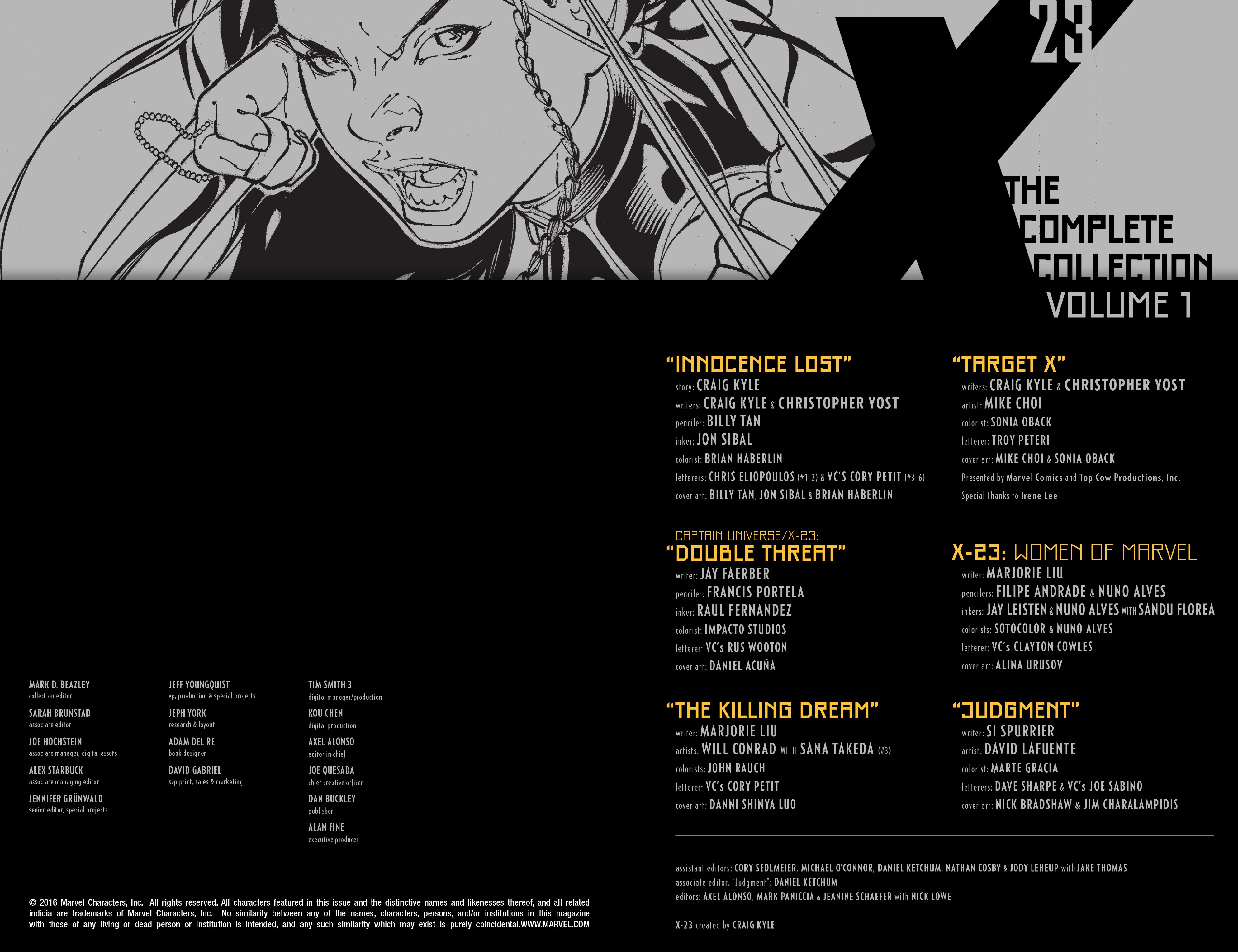 Read online X-23: The Complete Collection comic -  Issue # TPB 1 (Part 1) - 3