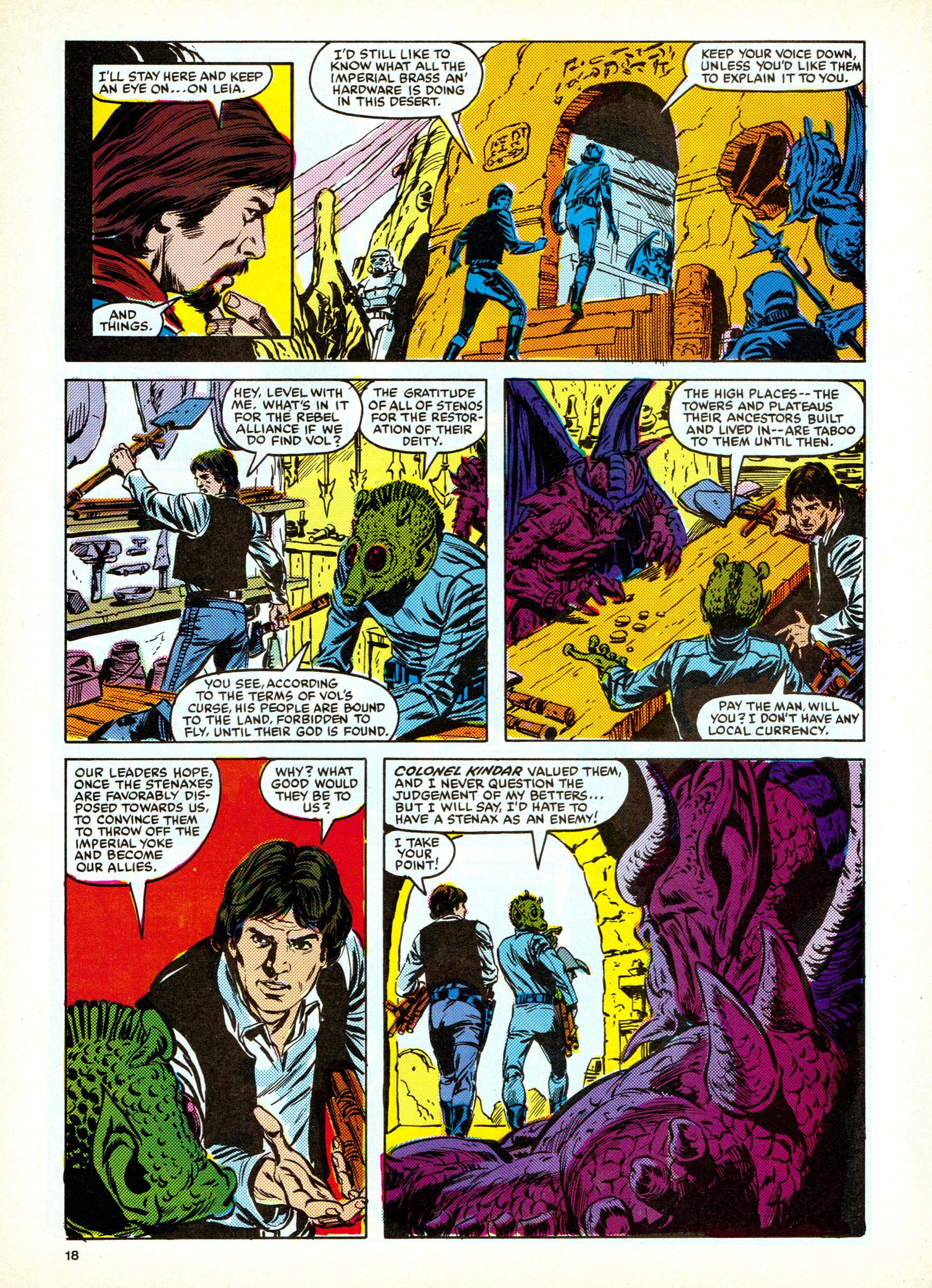 Read online Return of the Jedi comic -  Issue #146 - 18