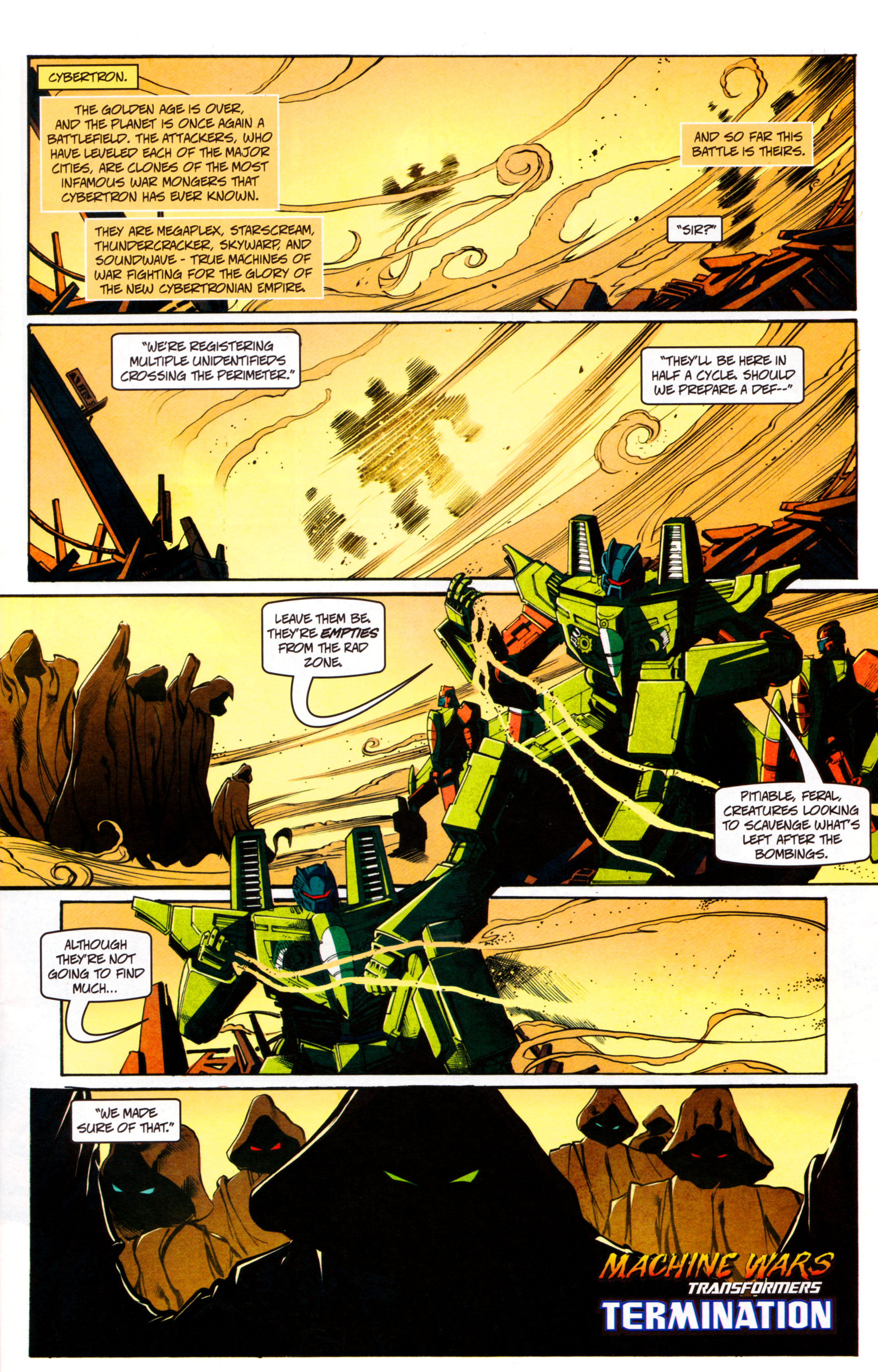 Read online Transformers: Timelines comic -  Issue #8 - 3