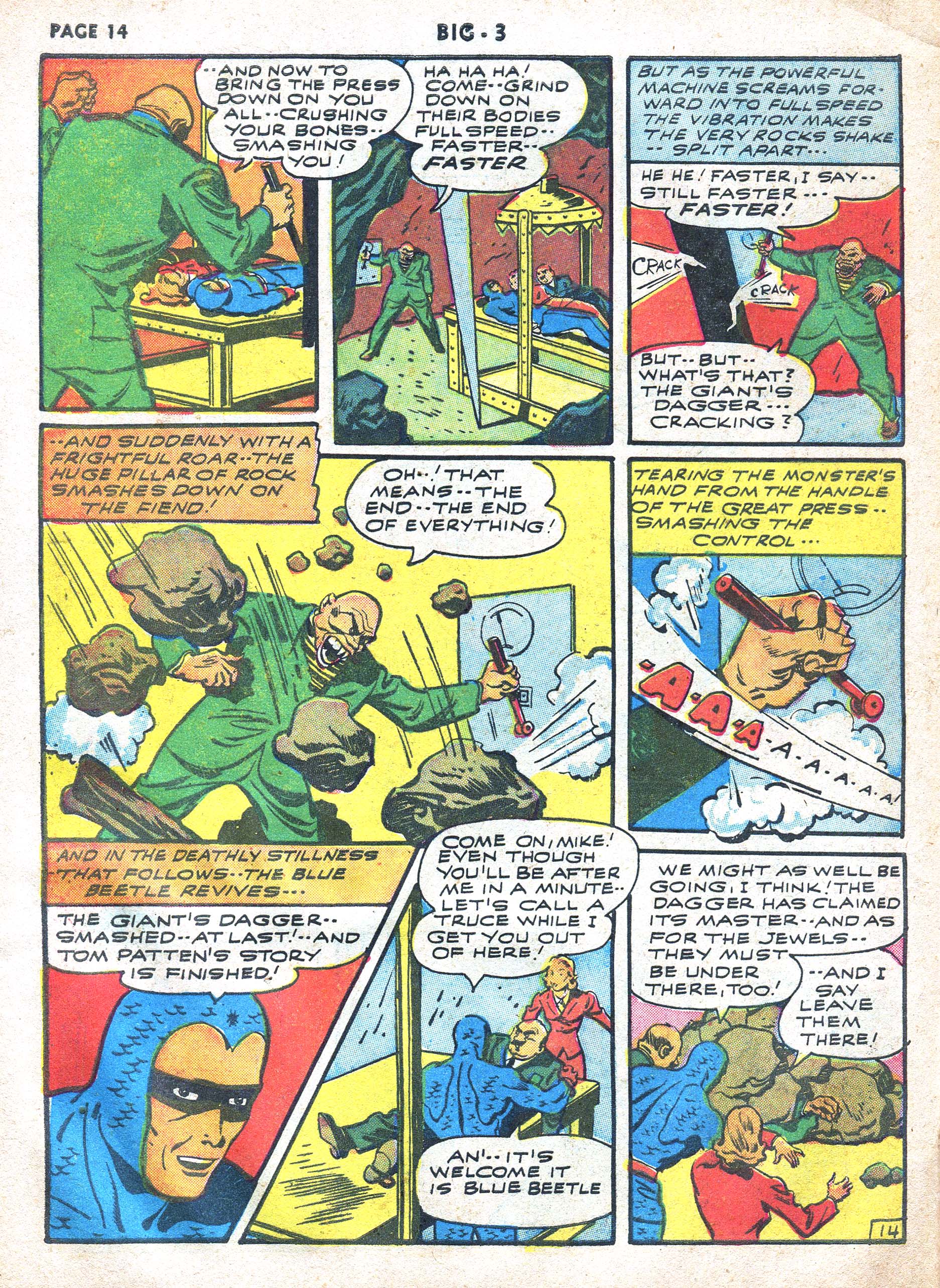 Read online Big 3 comic -  Issue #7 - 16