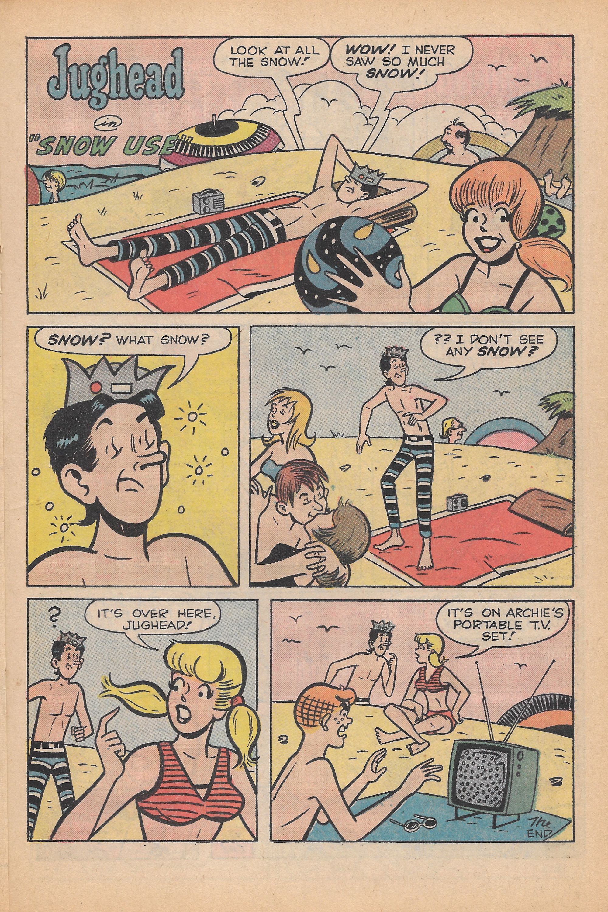 Read online Jughead's Jokes comic -  Issue #25 - 29