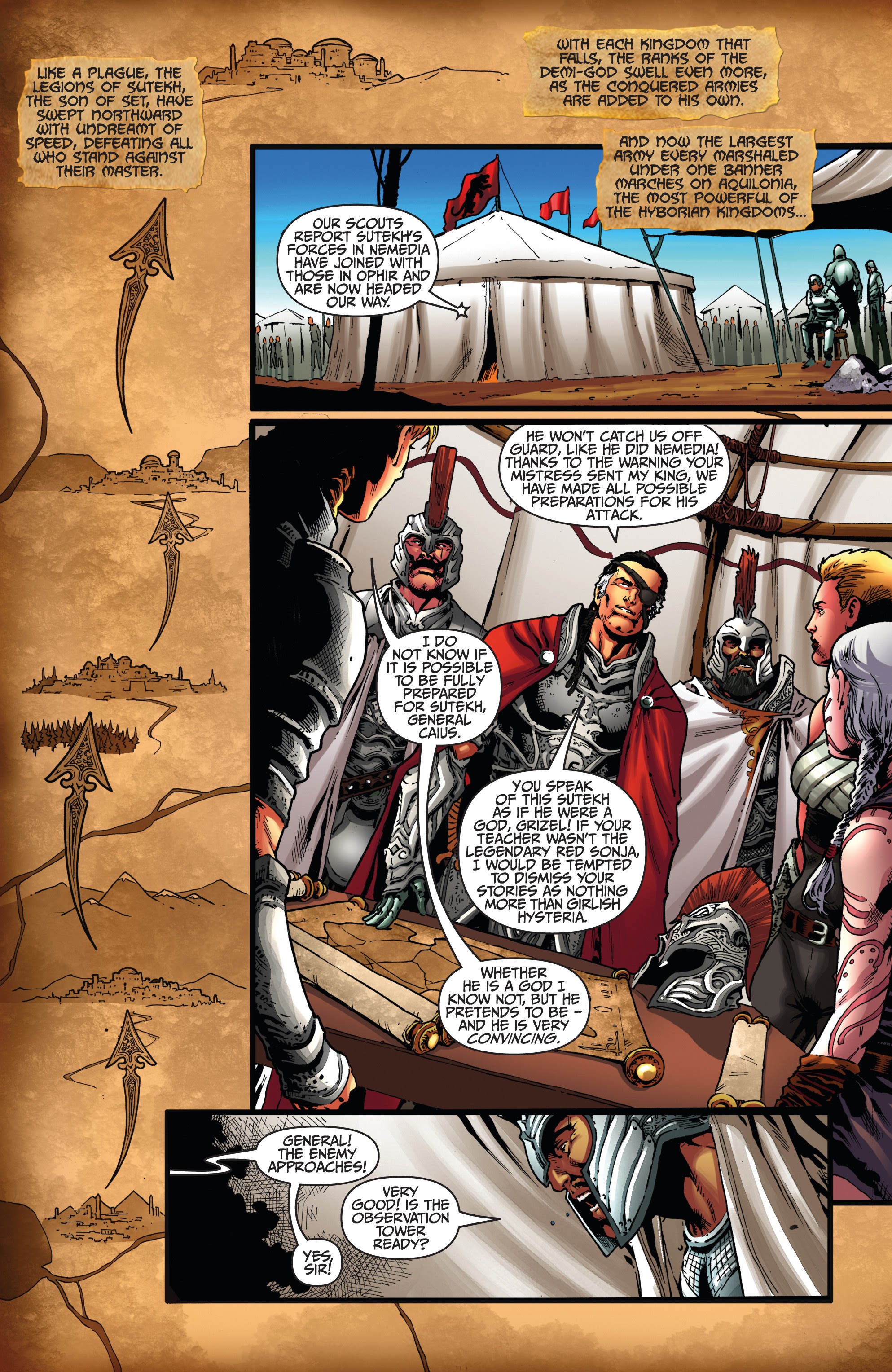 Read online Red Sonja: Vulture's Circle comic -  Issue # _TPB - 74