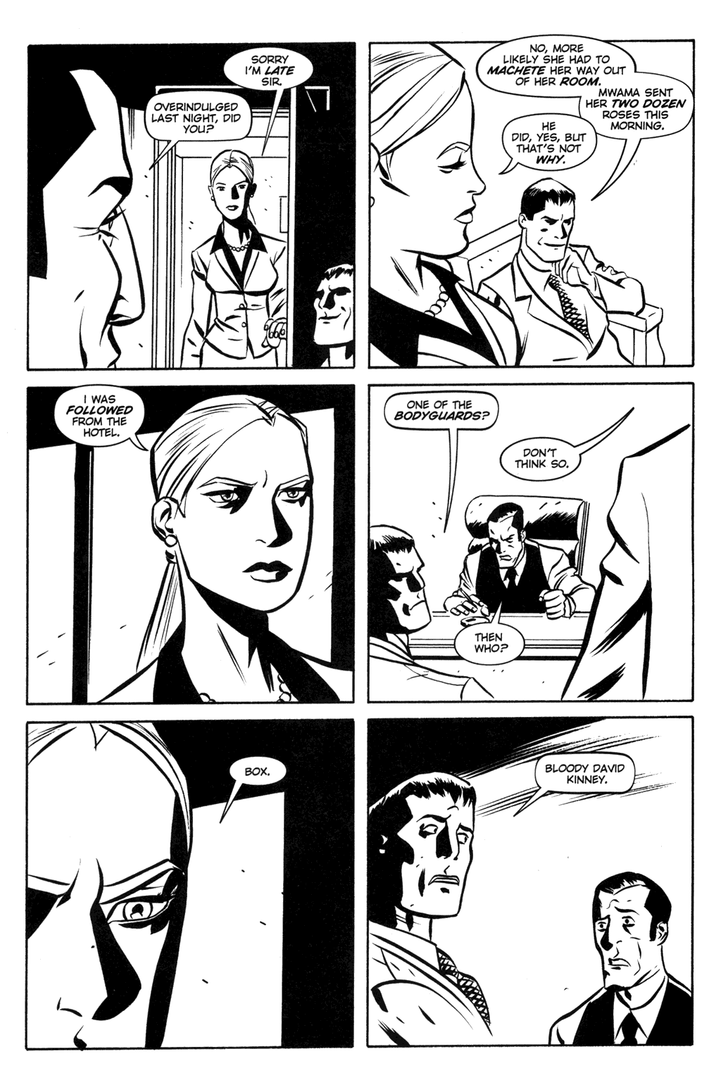 Read online Queen & Country comic -  Issue #23 - 8