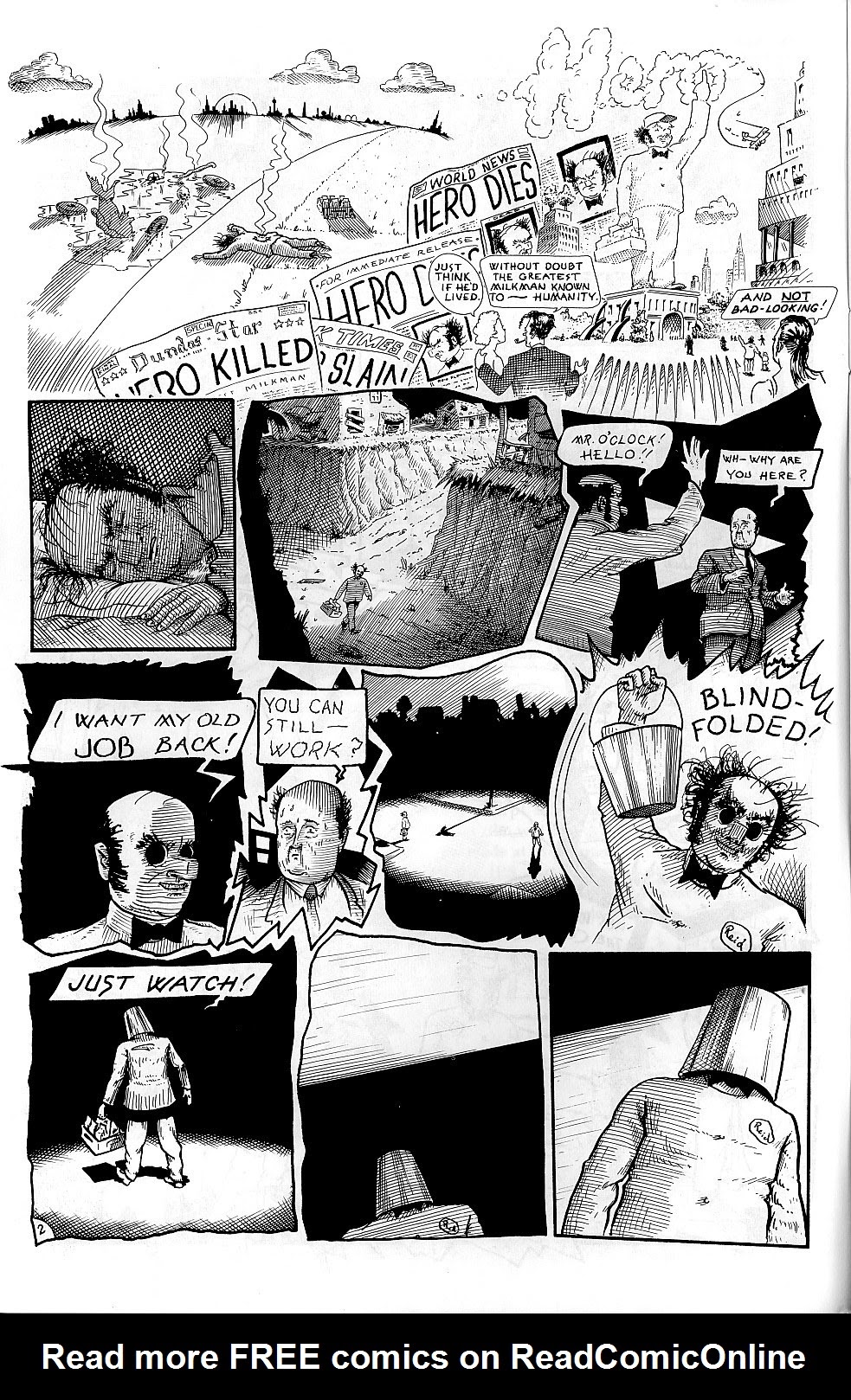Read online Reid Fleming, World's Toughest Milkman (1980) comic -  Issue #4 - 4
