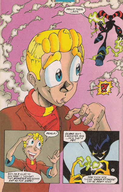 Read online NiGHTS into Dreams... comic -  Issue #6 - 7