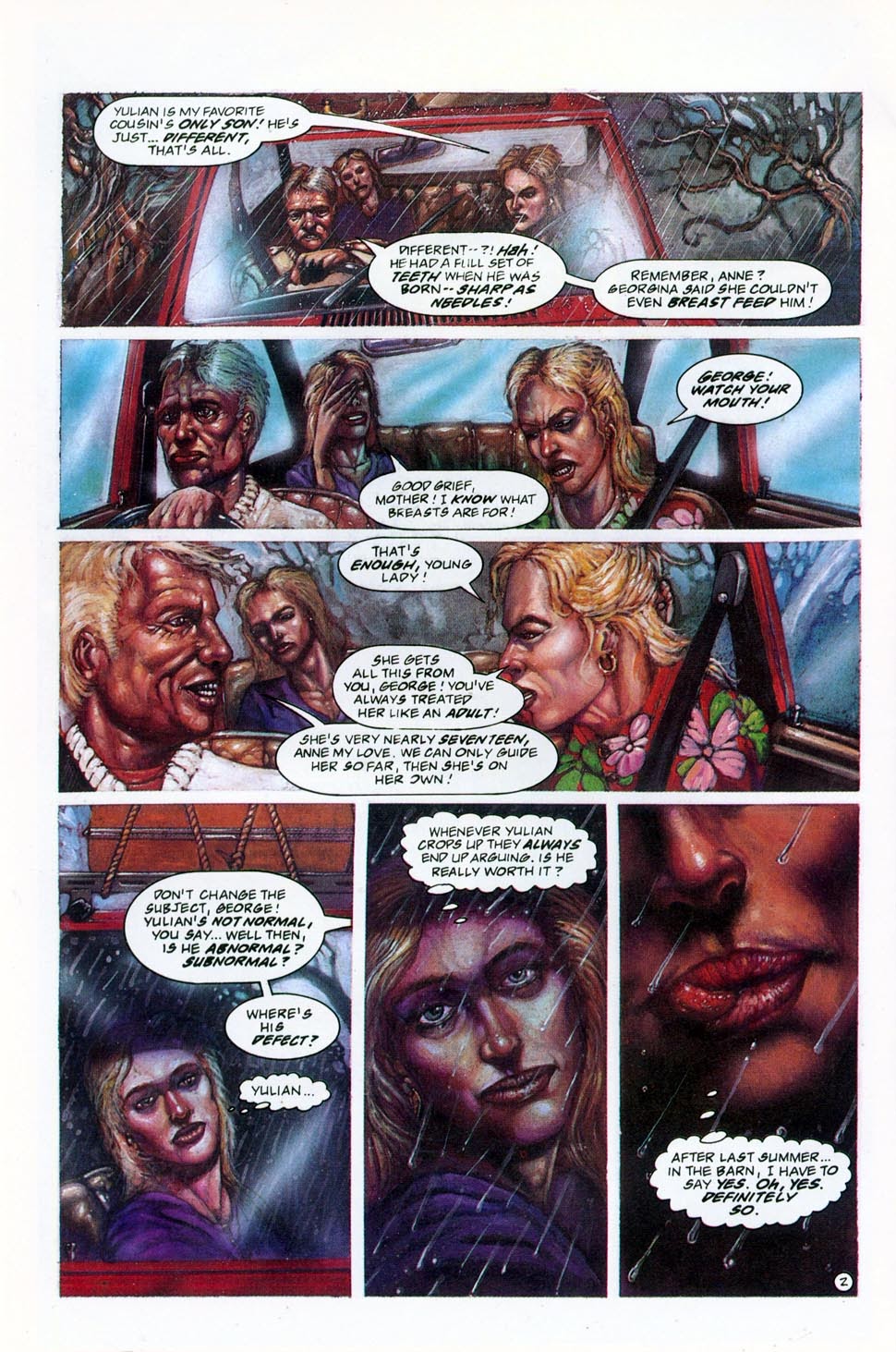 Read online Necroscope Book II: Wamphyri comic -  Issue #2 - 4