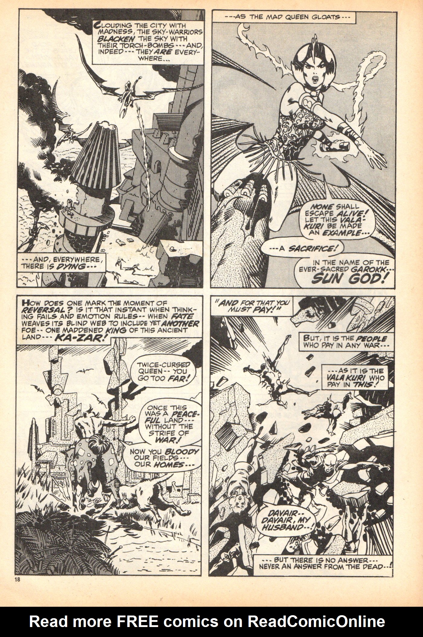 Read online Planet of the Apes (1974) comic -  Issue #5 - 18
