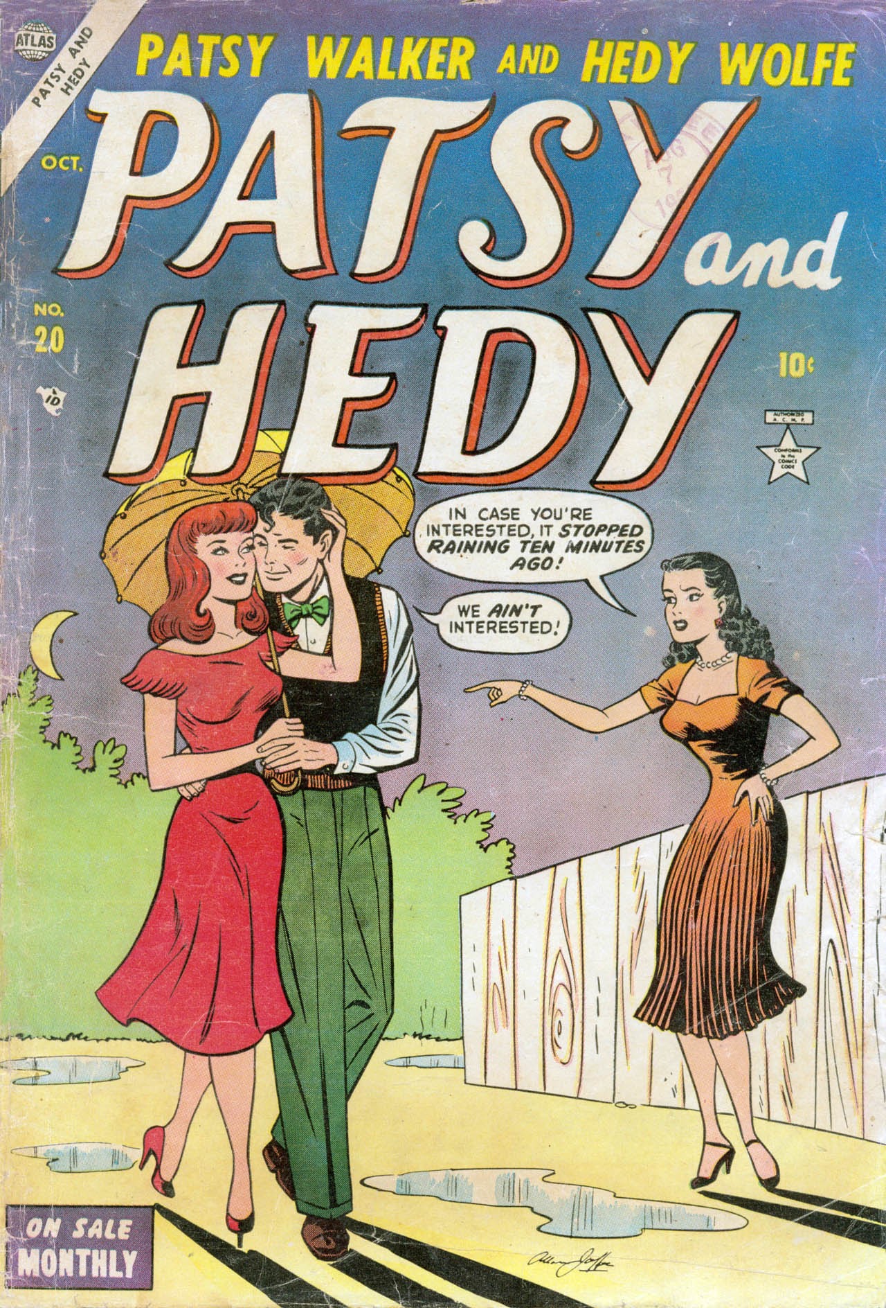 Read online Patsy and Hedy comic -  Issue #20 - 1