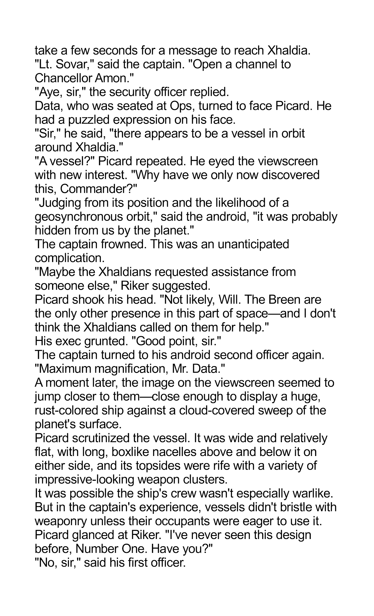 Read online Star Trek: The Next Generation/X-Men: Planet X comic -  Issue # TPB (Part 2) - 35