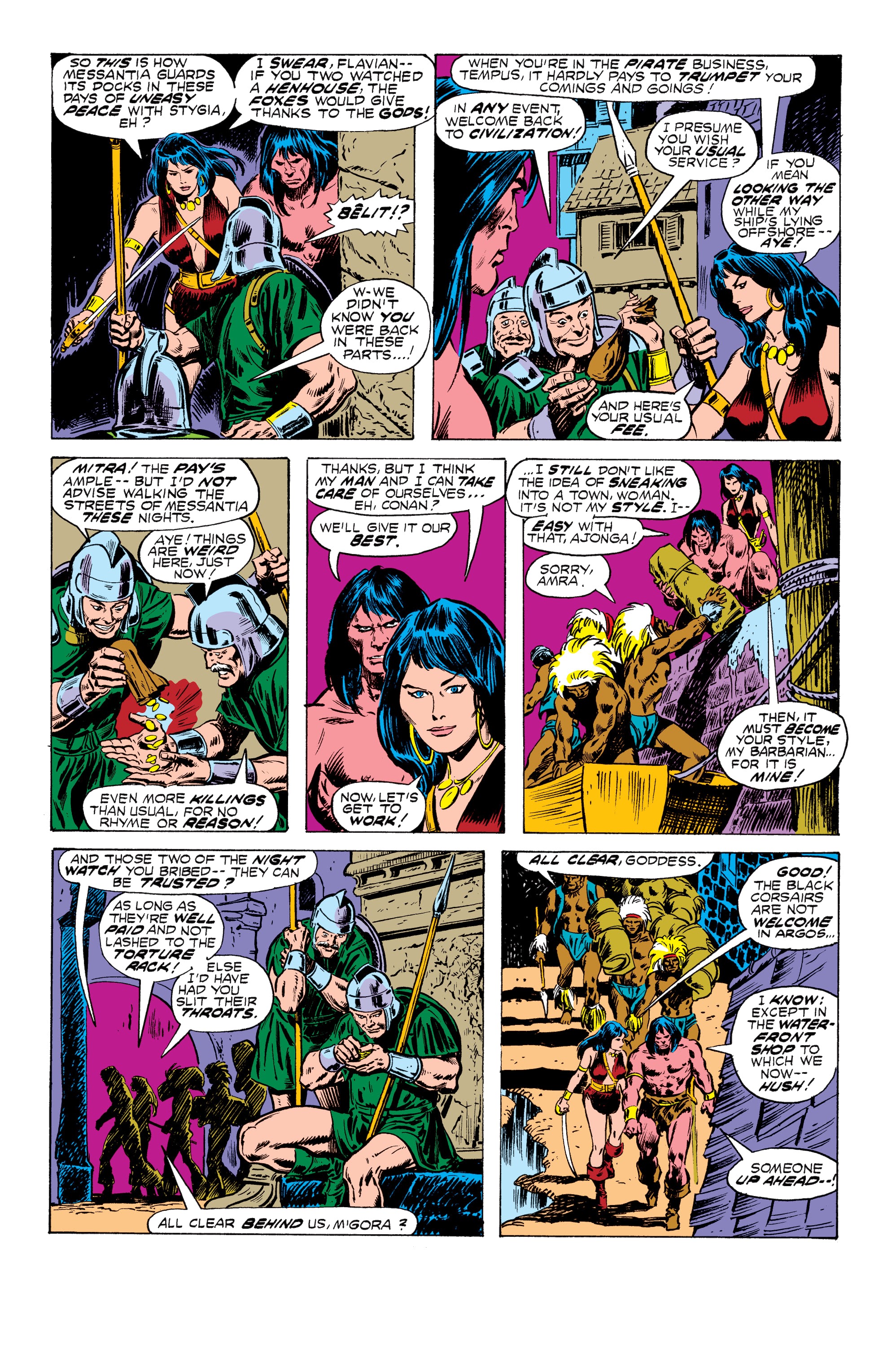 Read online Conan the Barbarian Epic Collection: The Original Marvel Years - Of Once and Future Kings comic -  Issue # TPB (Part 2) - 20