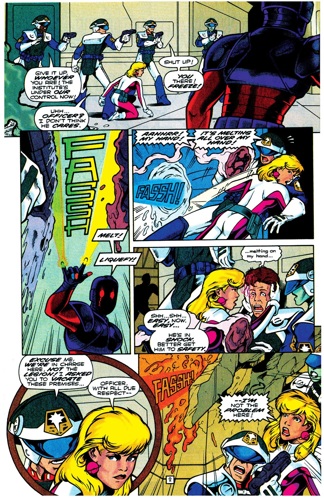 Read online Legionnaires comic -  Issue #33 - 3