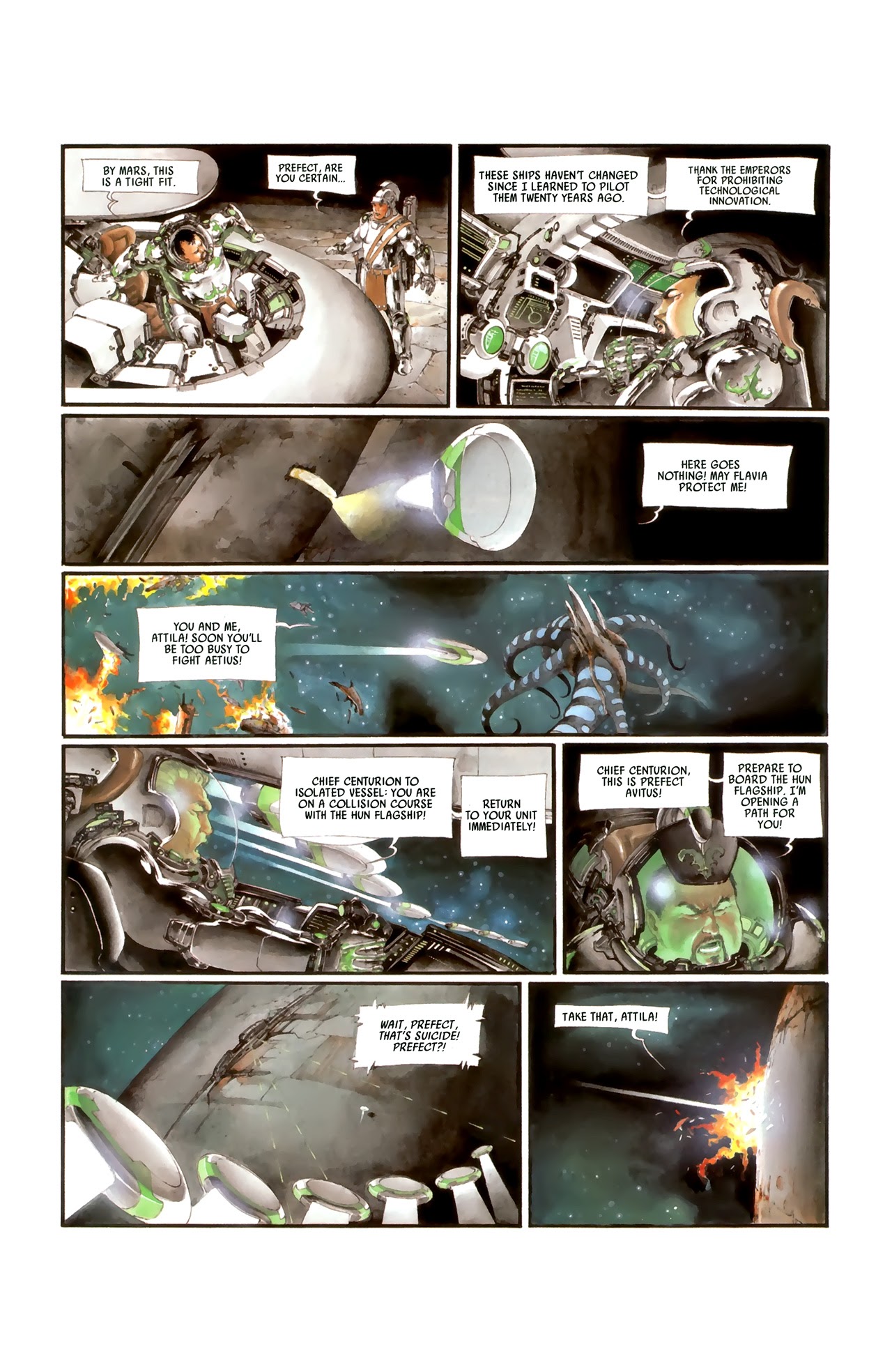 Read online Scourge Of The Gods: The Fall comic -  Issue #1 - 27