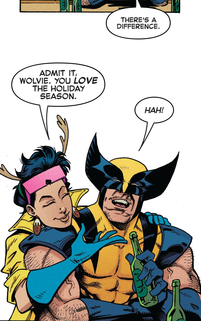 Read online Mighty Marvel Holiday Special - Happy Holidays, Mr. Howlett Infinity Comic comic -  Issue #1 - 33