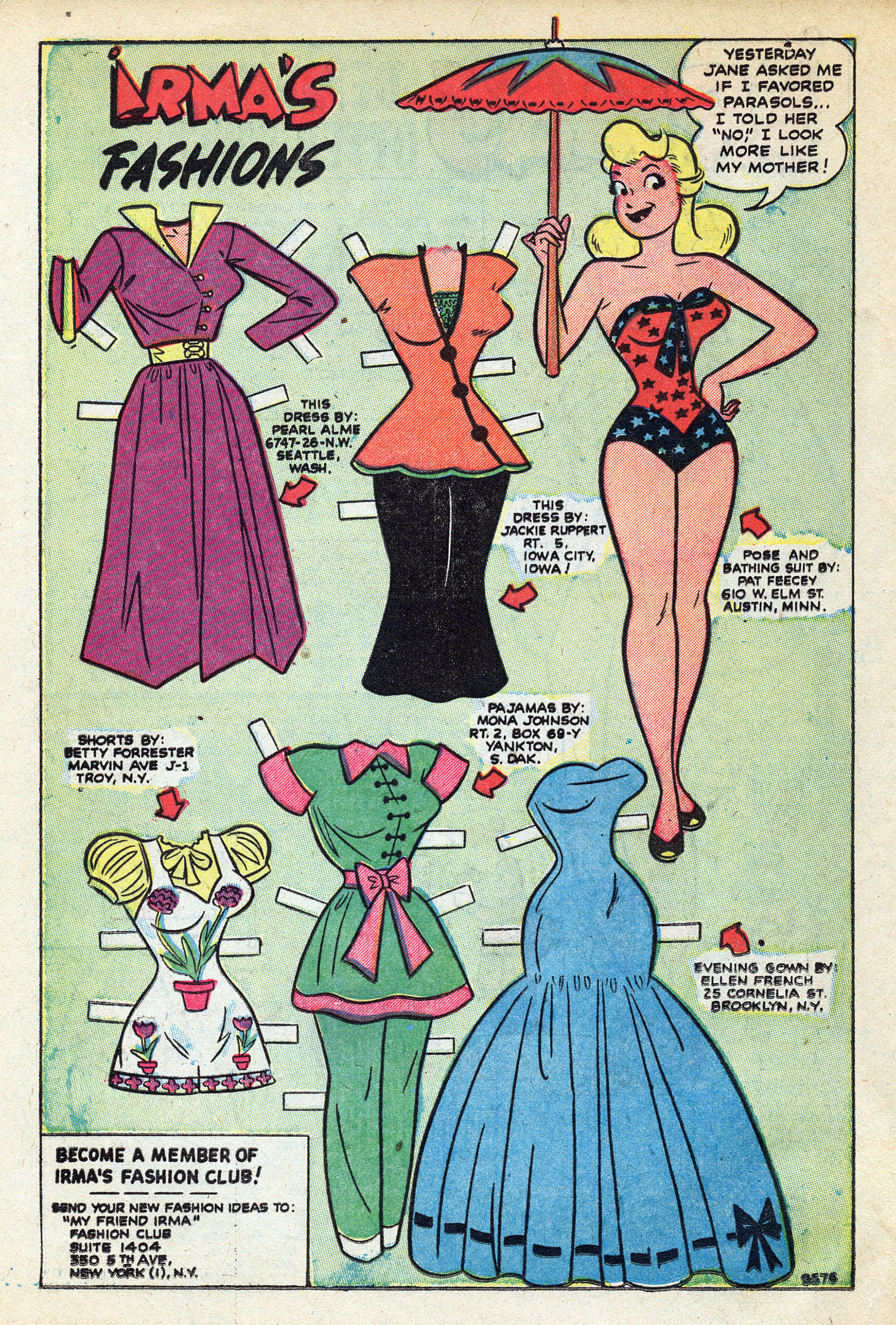 Read online My Friend Irma comic -  Issue #17 - 18