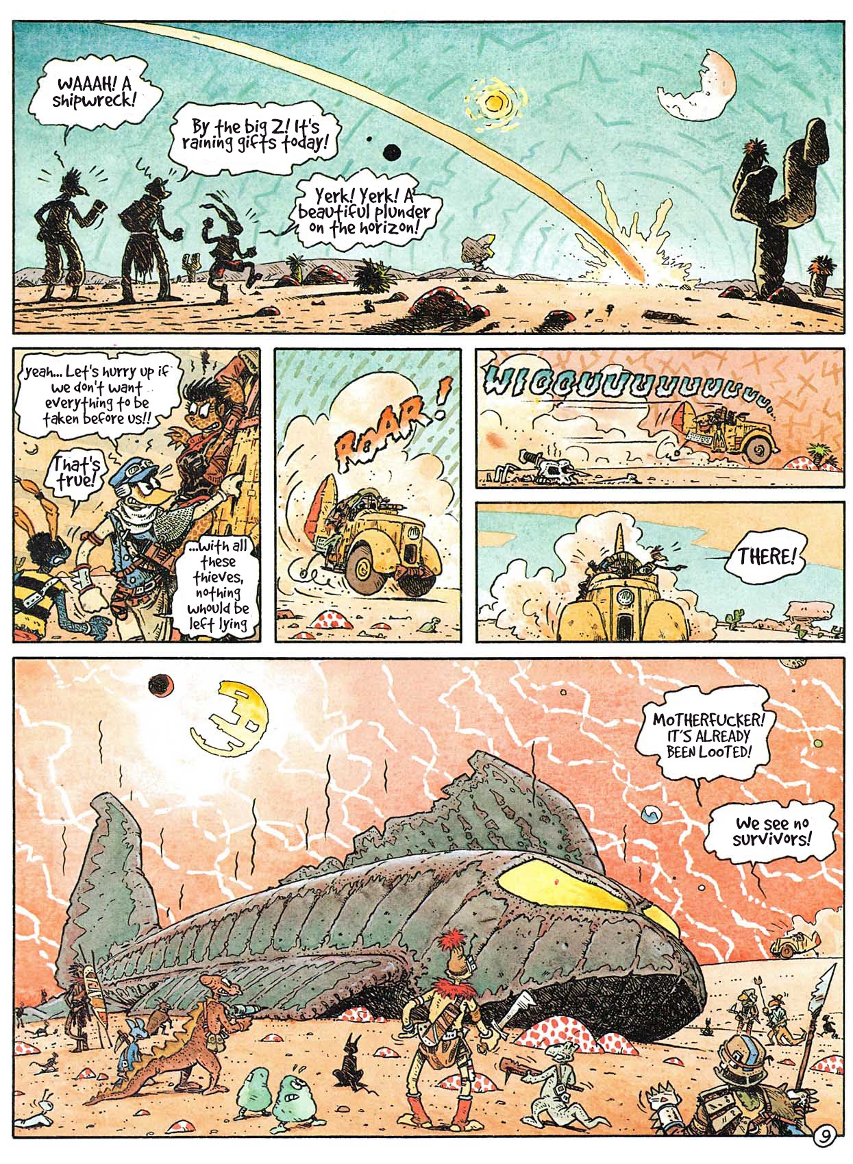 Read online Gazoline and the Red Planet comic -  Issue # Full - 12