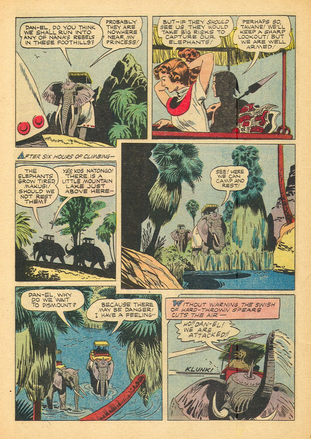 Read online Tarzan (1948) comic -  Issue #77 - 32