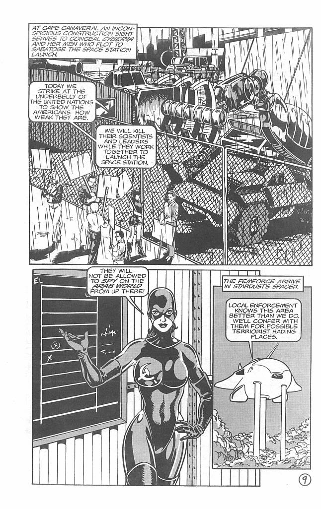 Read online FemForce Special: Rayda The Cyberian Connection comic -  Issue #3 - 13