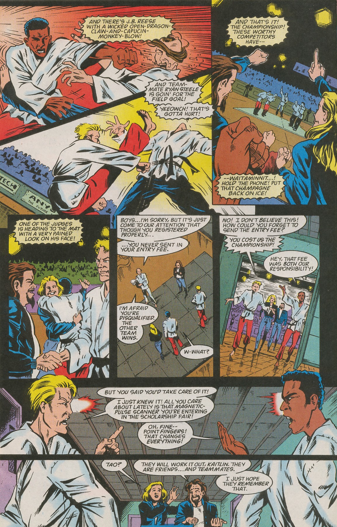 Read online Mighty Morphin Power Rangers: Ninja Rangers/VR Troopers comic -  Issue #2 - 24