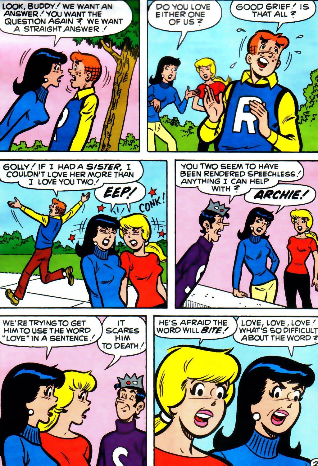 Read online Archie's Double Digest Magazine comic -  Issue #164 - 148