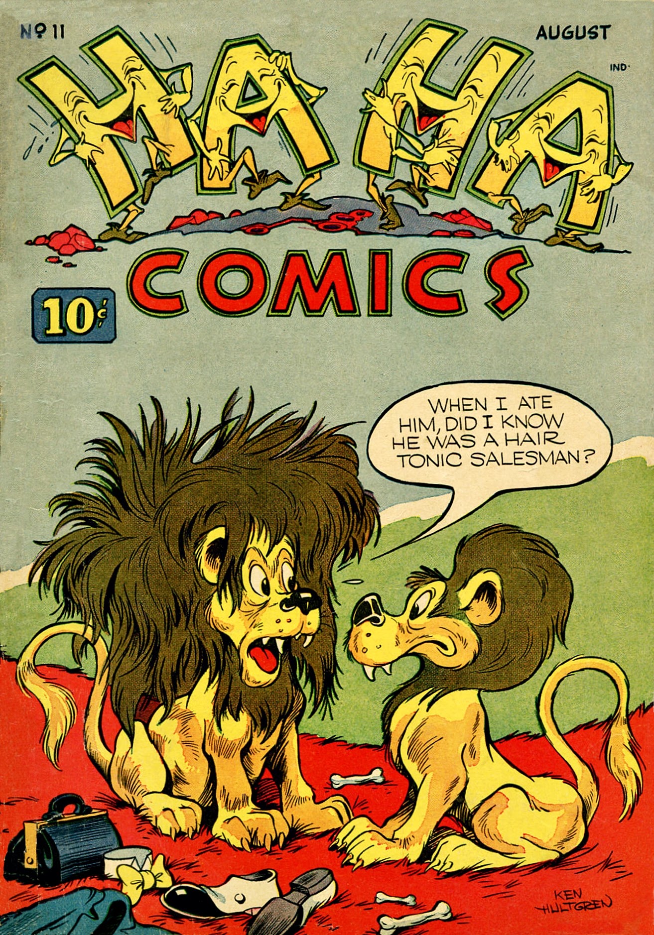Read online Ha Ha Comics comic -  Issue #11 - 1