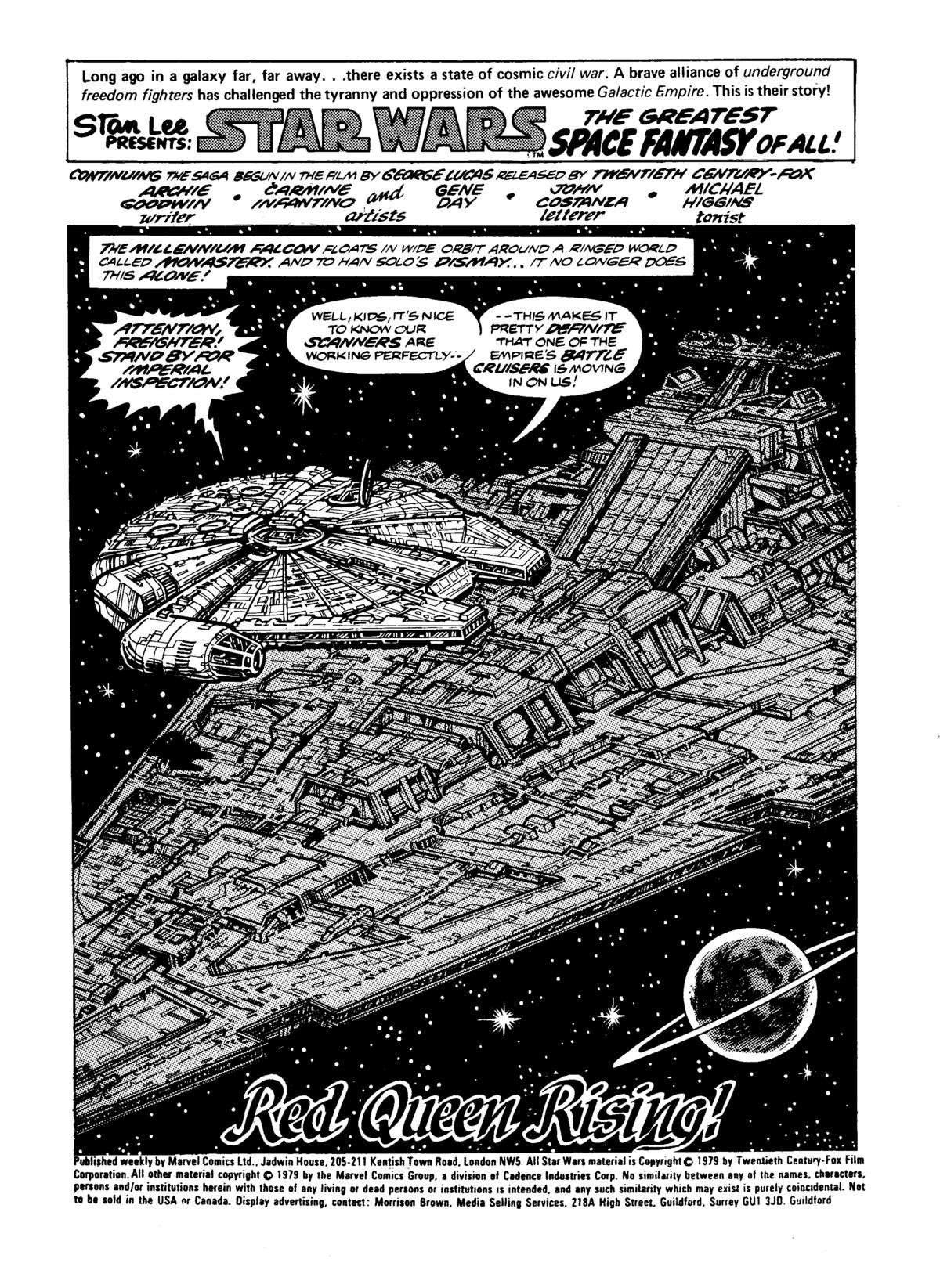 Read online Star Wars Weekly comic -  Issue #88 - 2