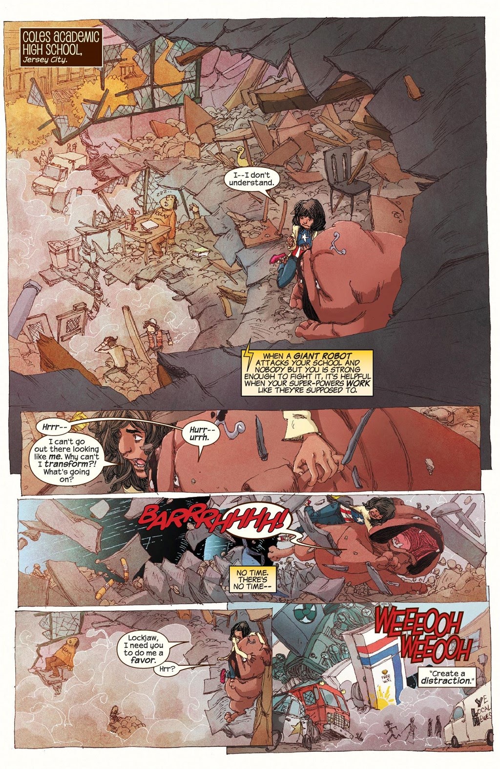 Read online Ms. Marvel Meets The Marvel Universe comic -  Issue # TPB (Part 1) - 68