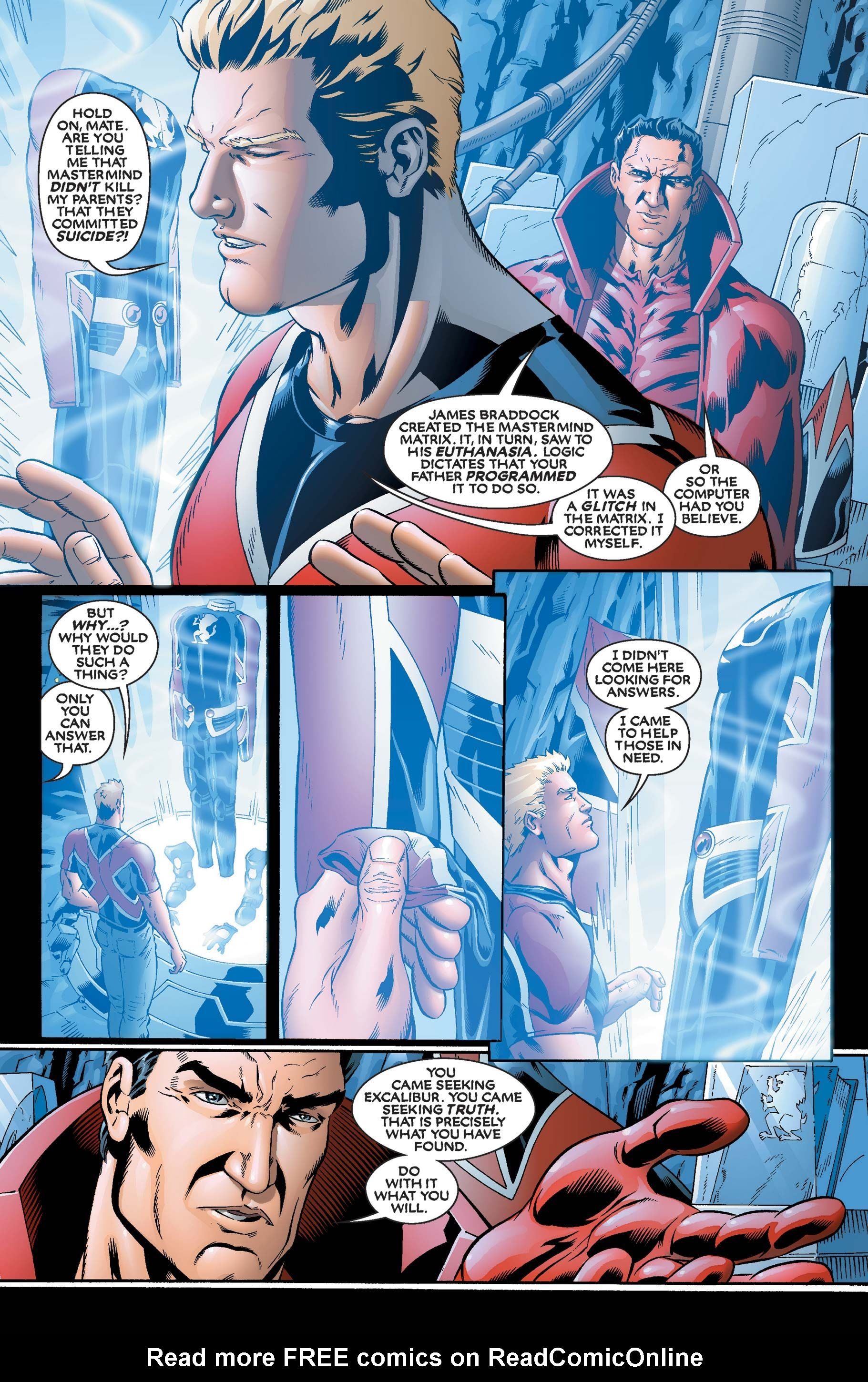 Read online Excalibur (2001) comic -  Issue #3 - 12