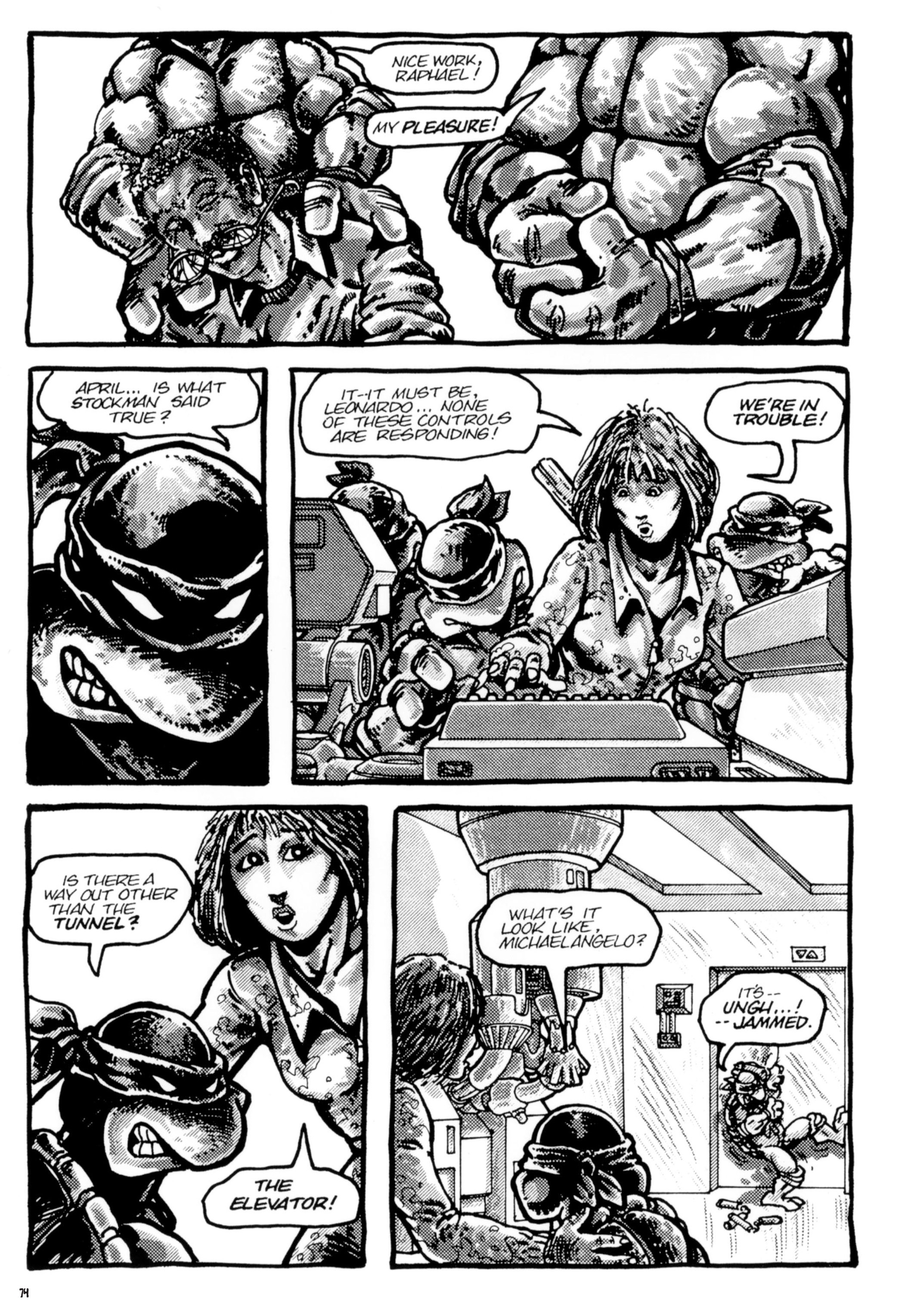 Read online Teenage Mutant Ninja Turtles: The Ultimate Collection comic -  Issue # TPB 1 (Part 1) - 72