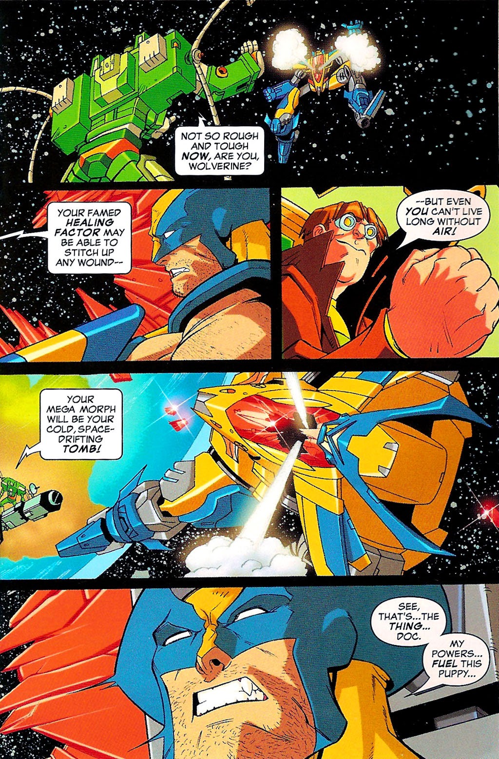 Read online Marvel Megamorphs comic -  Issue # Wolverine - 7