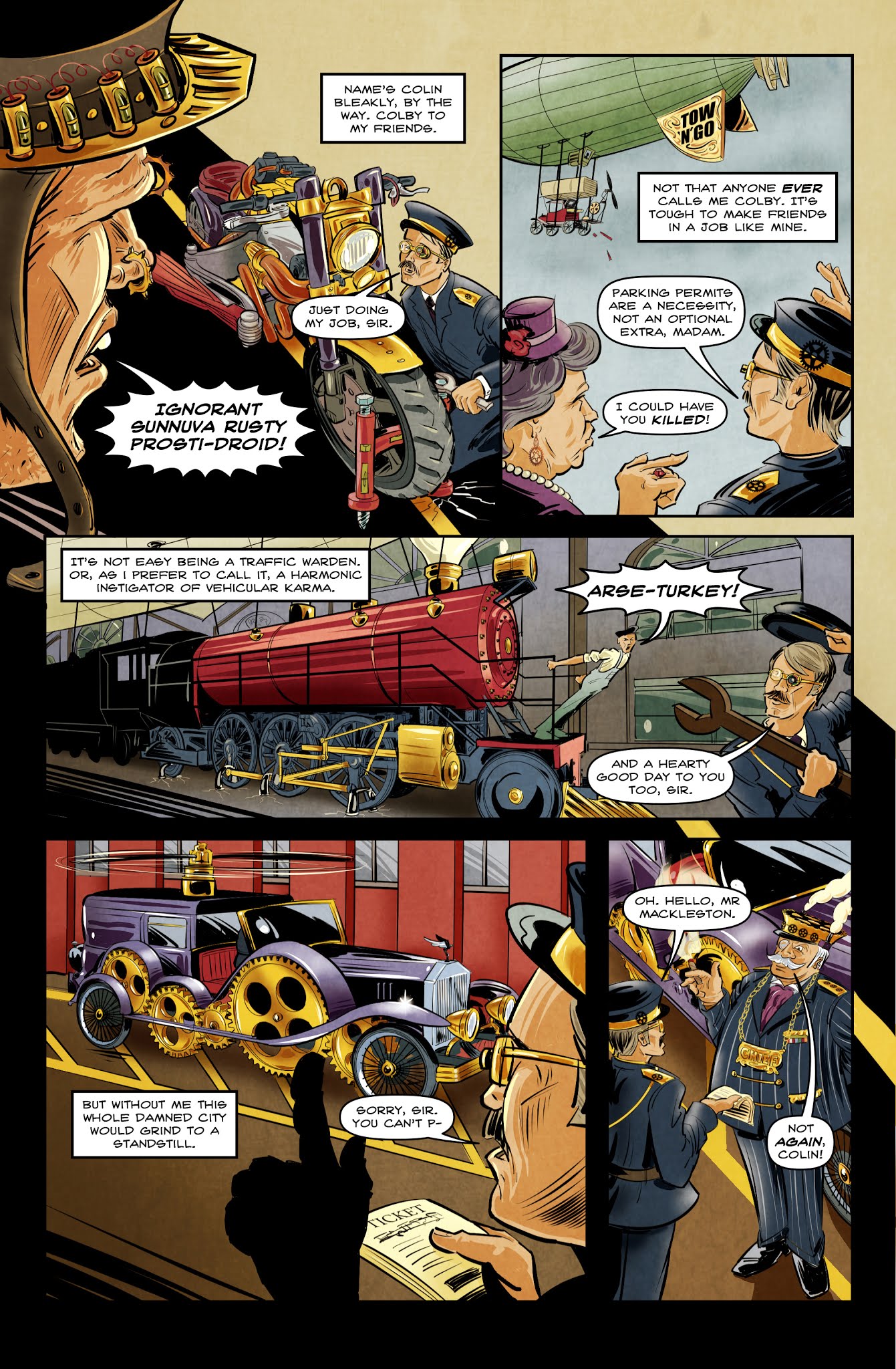 Read online 100% Biodegradable comic -  Issue #19 - 34