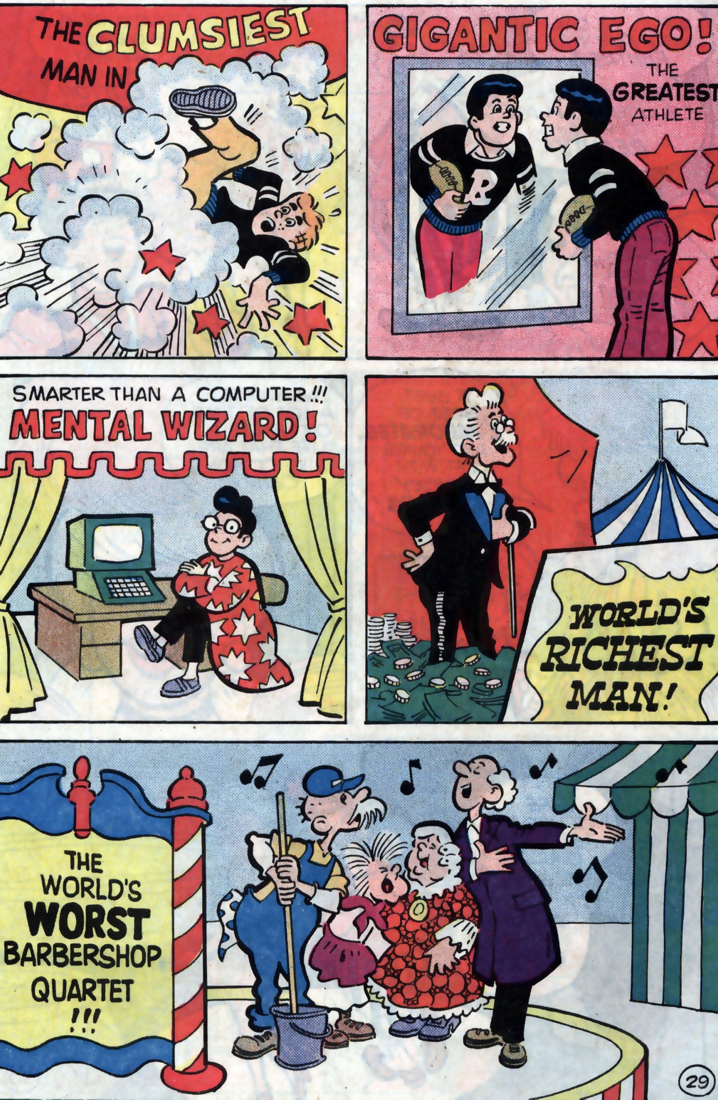Read online Archie's Circus comic -  Issue # Full - 28
